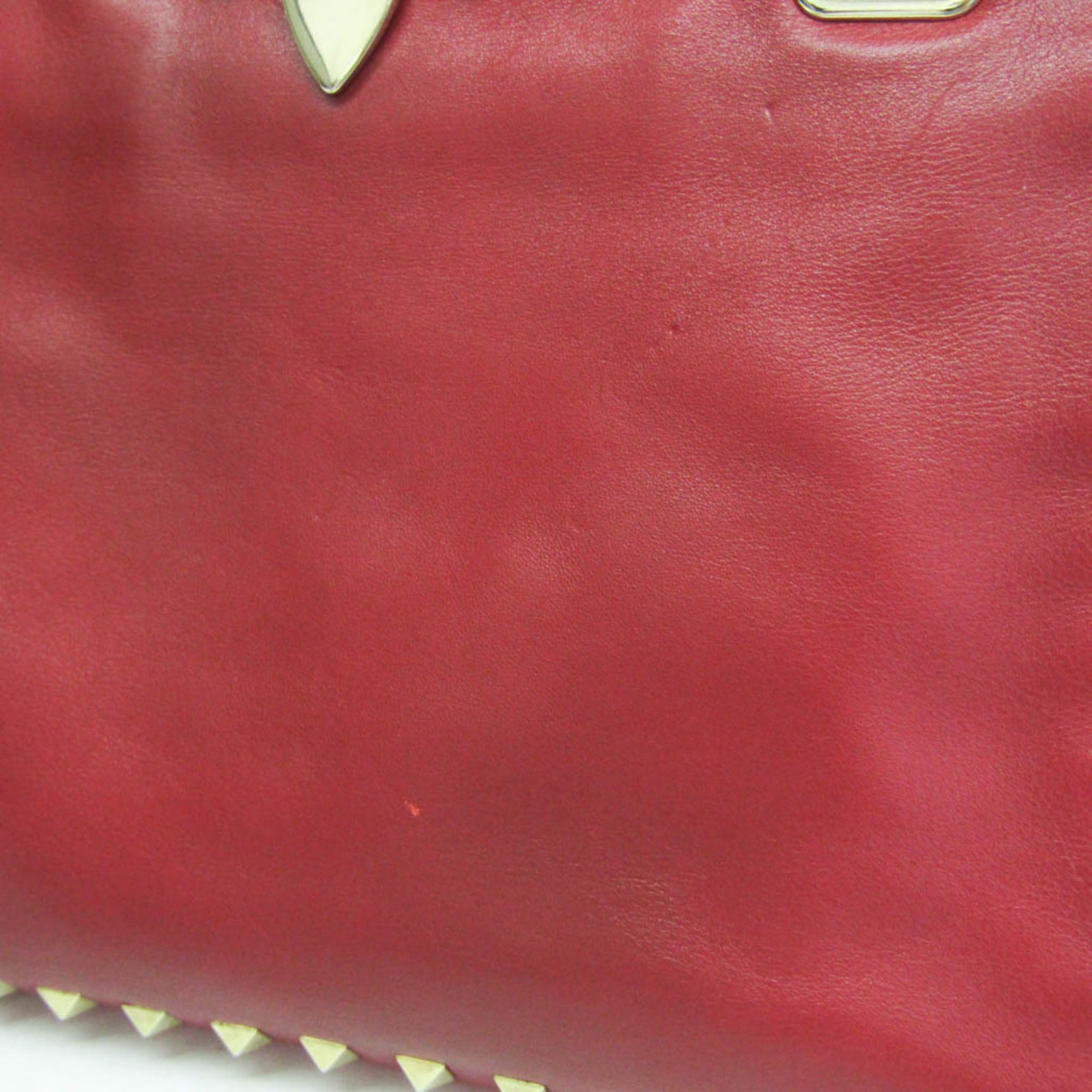 Valentino Valentino Garavani Rockstud Tote Soft Leather Size ONE SIZE - 19 Thumbnail