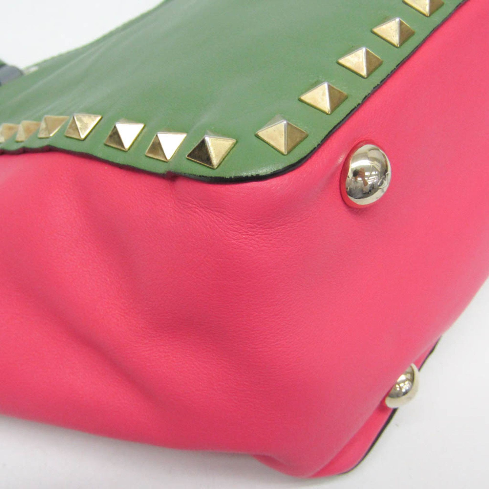 Valentino Valentino Garavani Rockstud Tote Soft Leather Size ONE SIZE - 6 Thumbnail