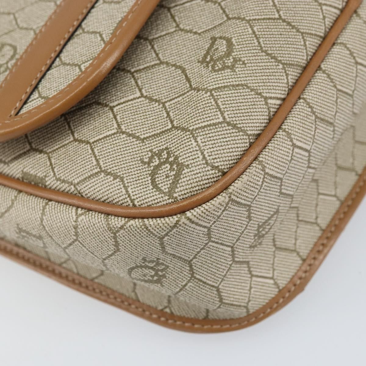 Dior Christian Dior Vintage Honeycomb Canvas Size ONE SIZE - 8 Thumbnail