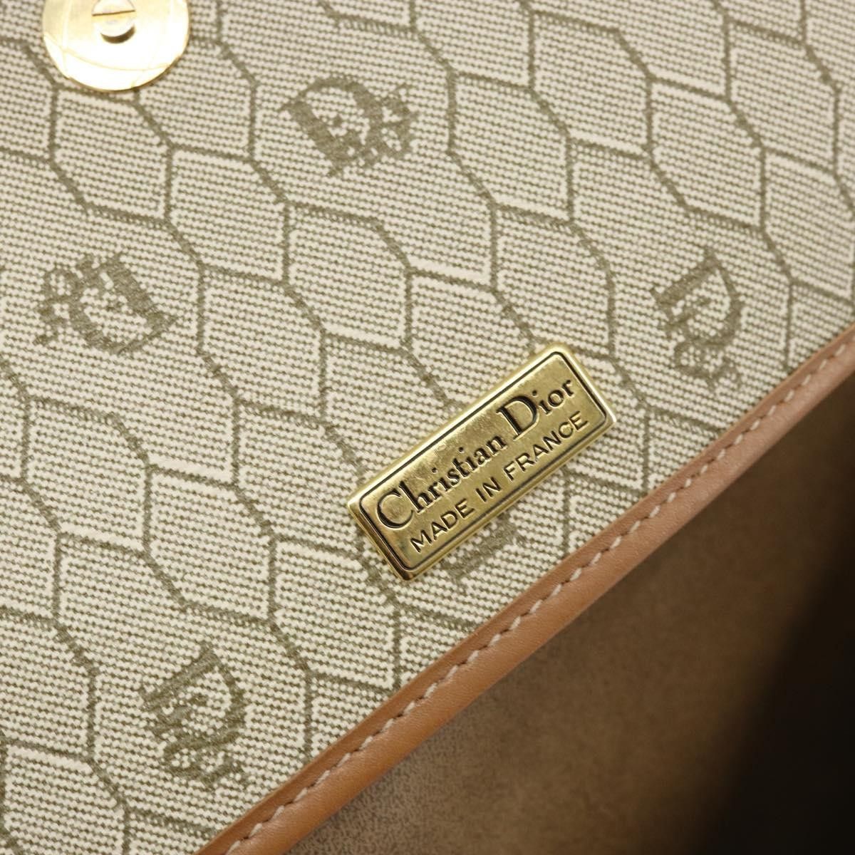 Dior Christian Dior Vintage Honeycomb Canvas Size ONE SIZE - 6 Thumbnail