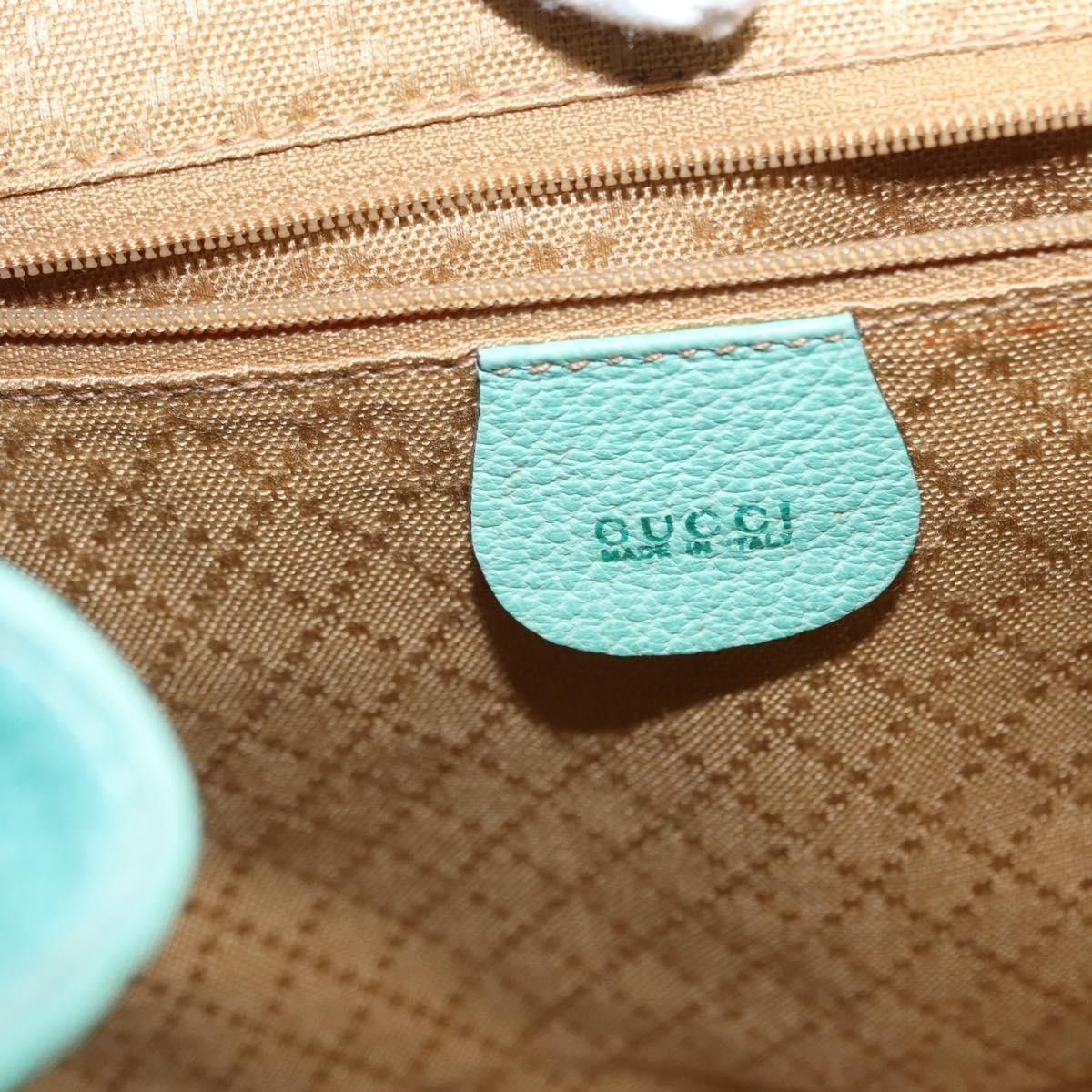 Gucci Gucci Vintage Bamboo Backpack Suede Size ONE SIZE - 7 Thumbnail