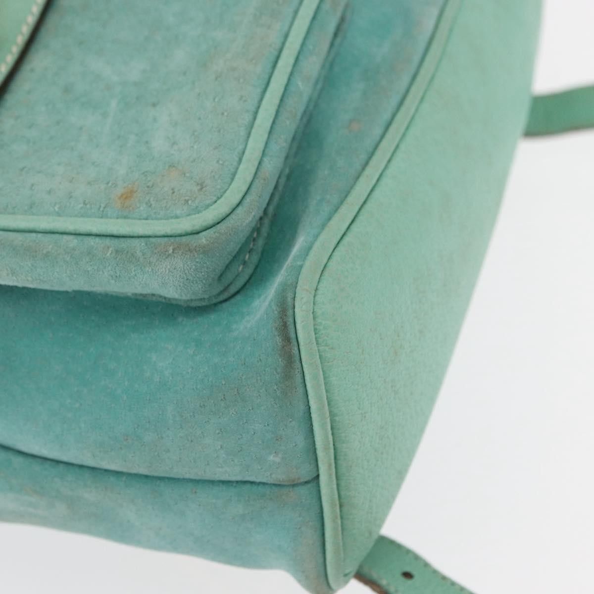 Gucci Gucci Vintage Bamboo Backpack Suede Size ONE SIZE - 9 Thumbnail