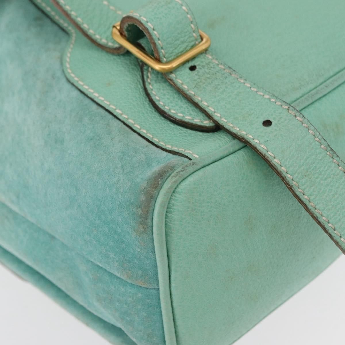 Gucci Gucci Vintage Bamboo Backpack Suede Size ONE SIZE - 11 Thumbnail