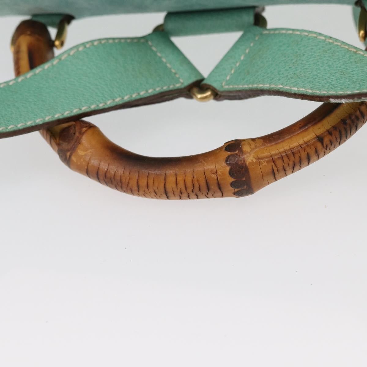 Gucci Gucci Vintage Bamboo Backpack Suede Size ONE SIZE - 15 Thumbnail
