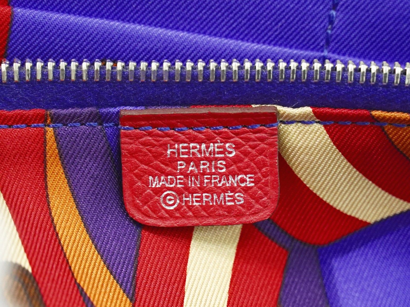 Hermes Hermes Azap Zip Around Silk'in Epsom Size ONE SIZE - 4 Thumbnail
