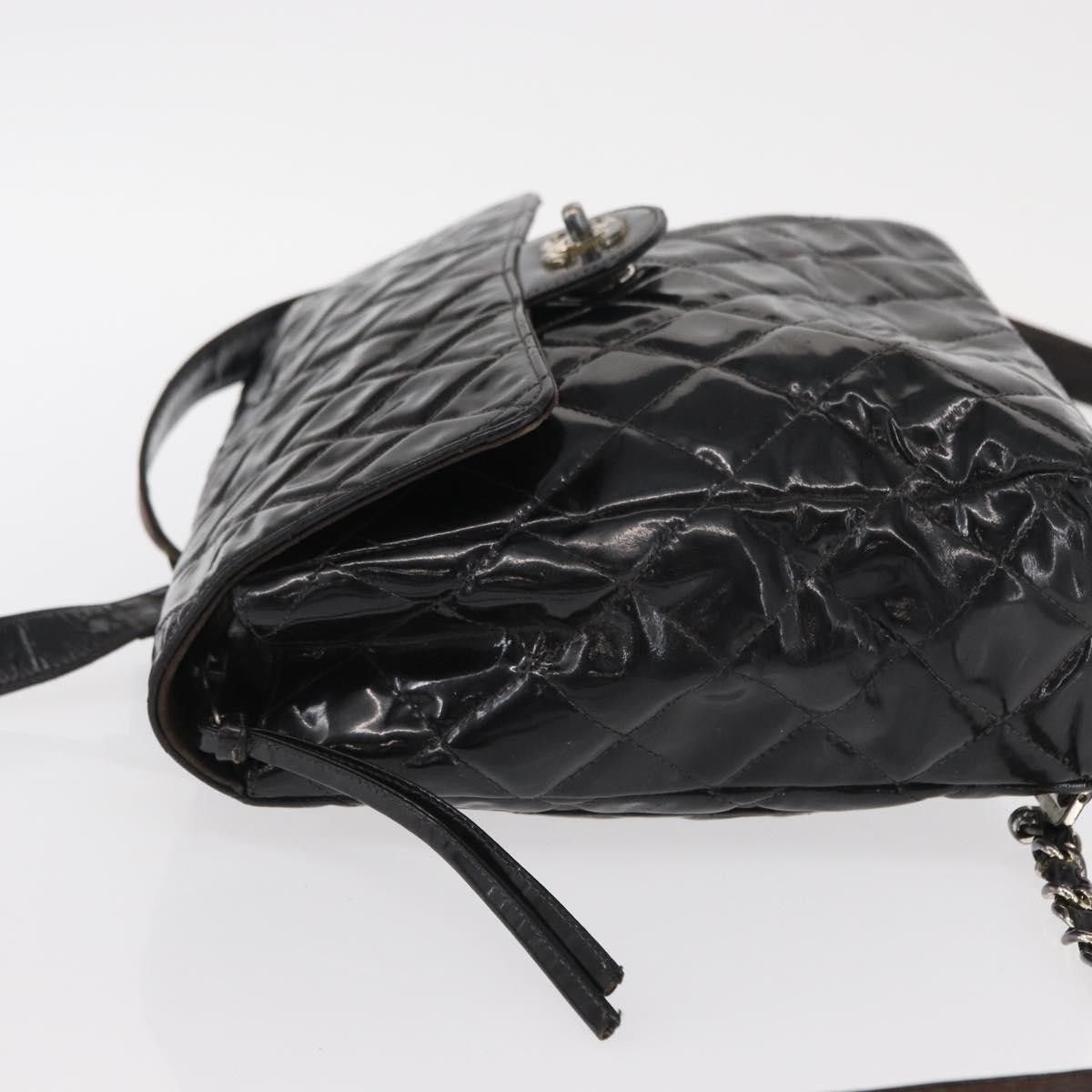 Chanel Chanel Vintage Square Flap Backpack Enamel Size ONE SIZE - 4 Thumbnail