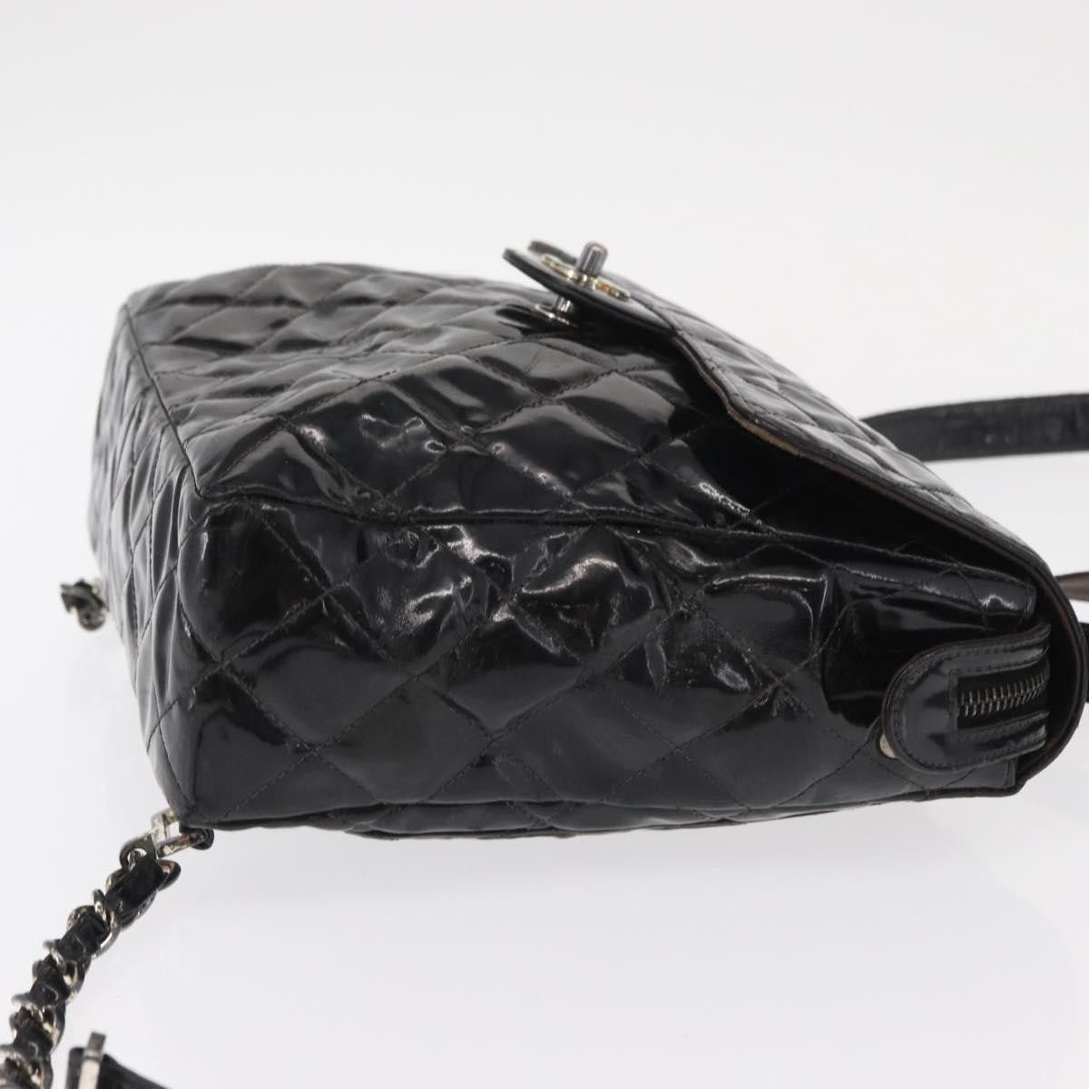 Chanel Chanel Vintage Square Flap Backpack Enamel Size ONE SIZE - 3 Thumbnail
