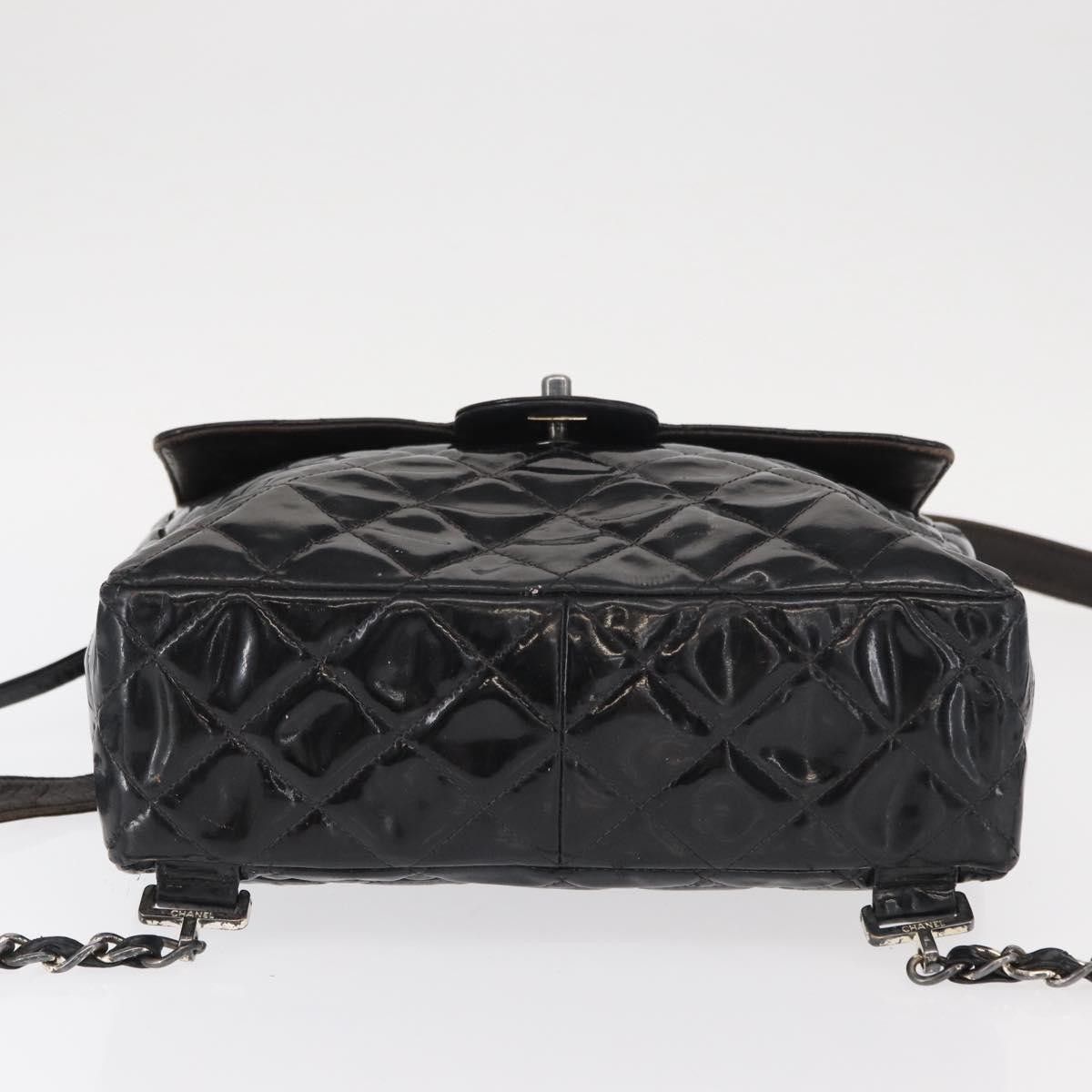 Chanel Chanel Vintage Square Flap Backpack Enamel Size ONE SIZE - 13 Thumbnail