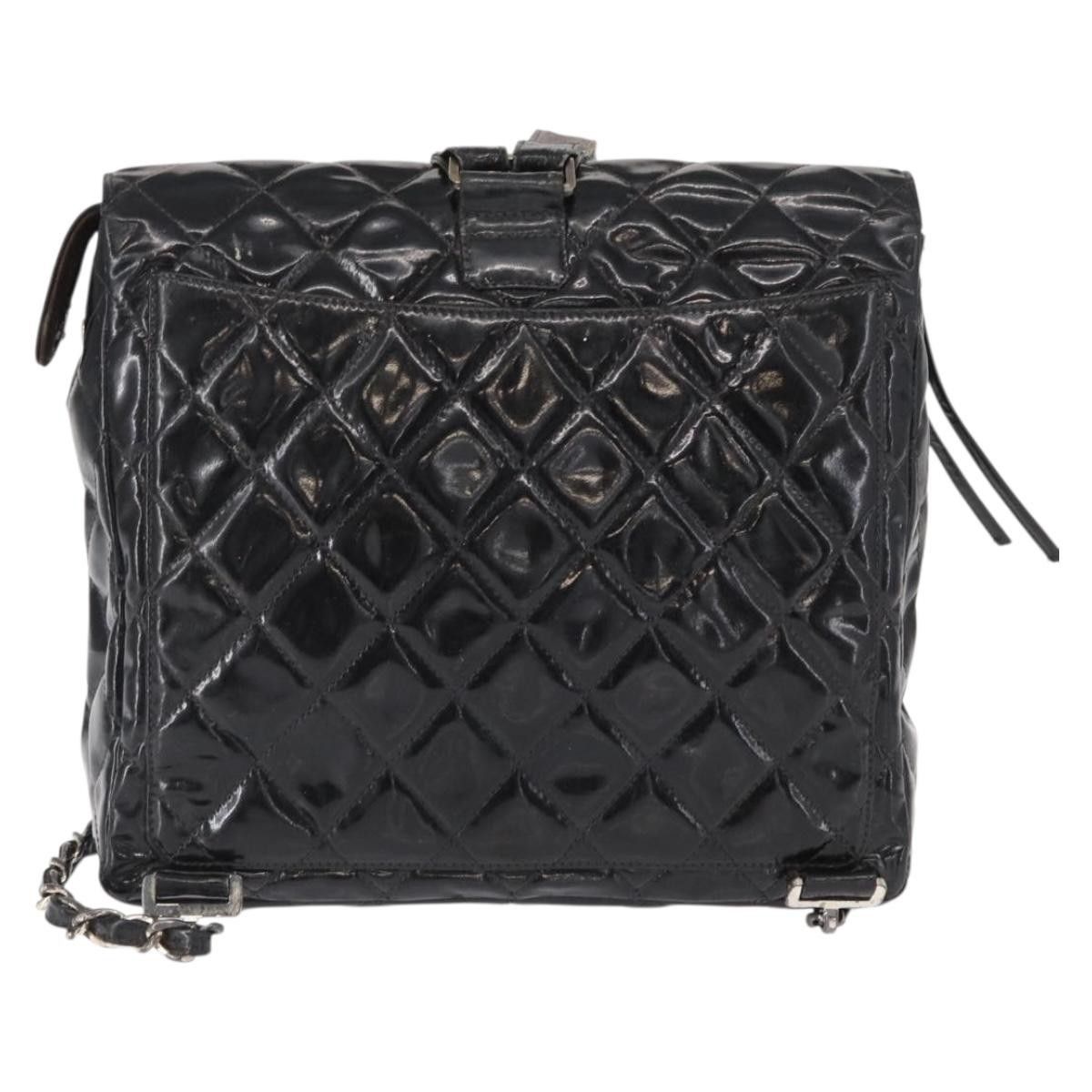 Chanel Chanel Vintage Square Flap Backpack Enamel Size ONE SIZE - 2 Thumbnail