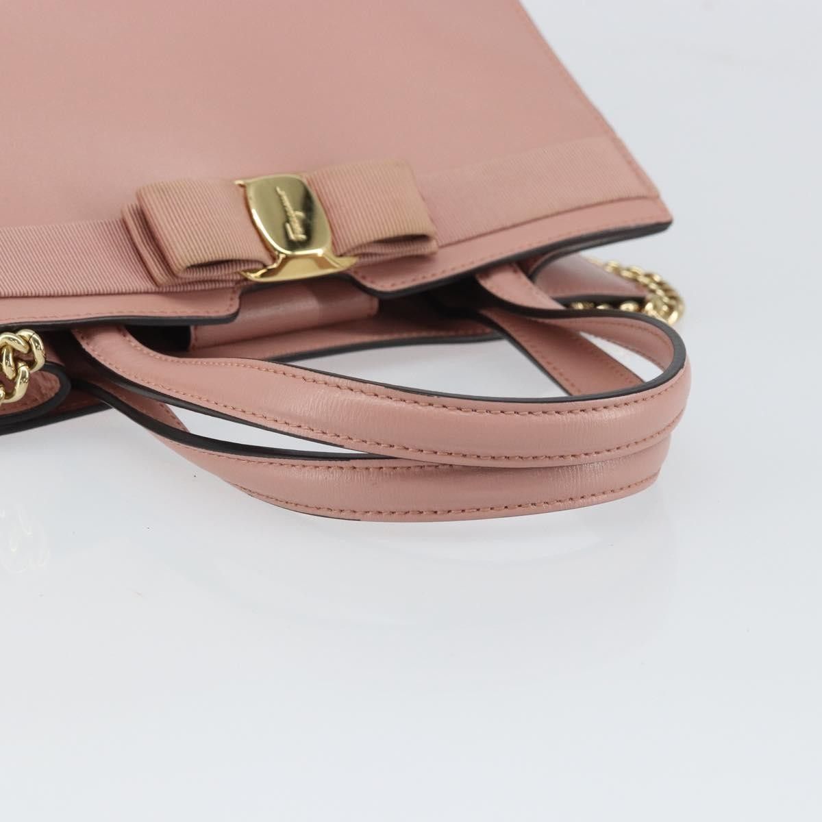 Salvatore Ferragamo Salvatore Ferragamo Vara Bow Top Handle Convertible Tote Size ONE SIZE - 8 Thumbnail