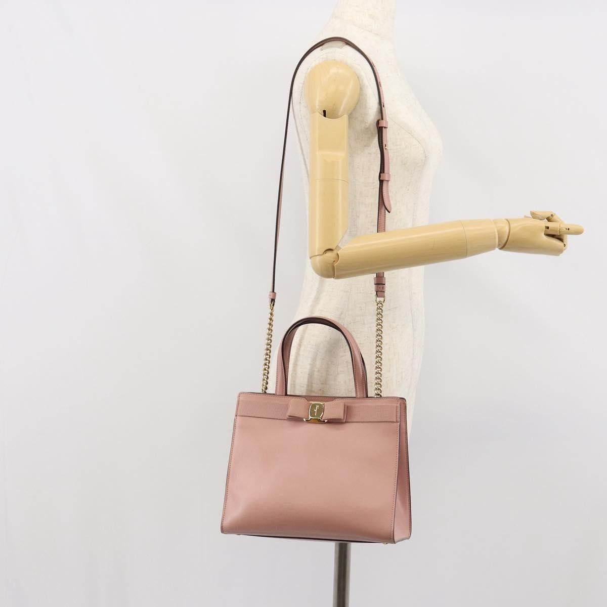 Salvatore Ferragamo Salvatore Ferragamo Vara Bow Top Handle Convertible Tote Size ONE SIZE - 15 Thumbnail