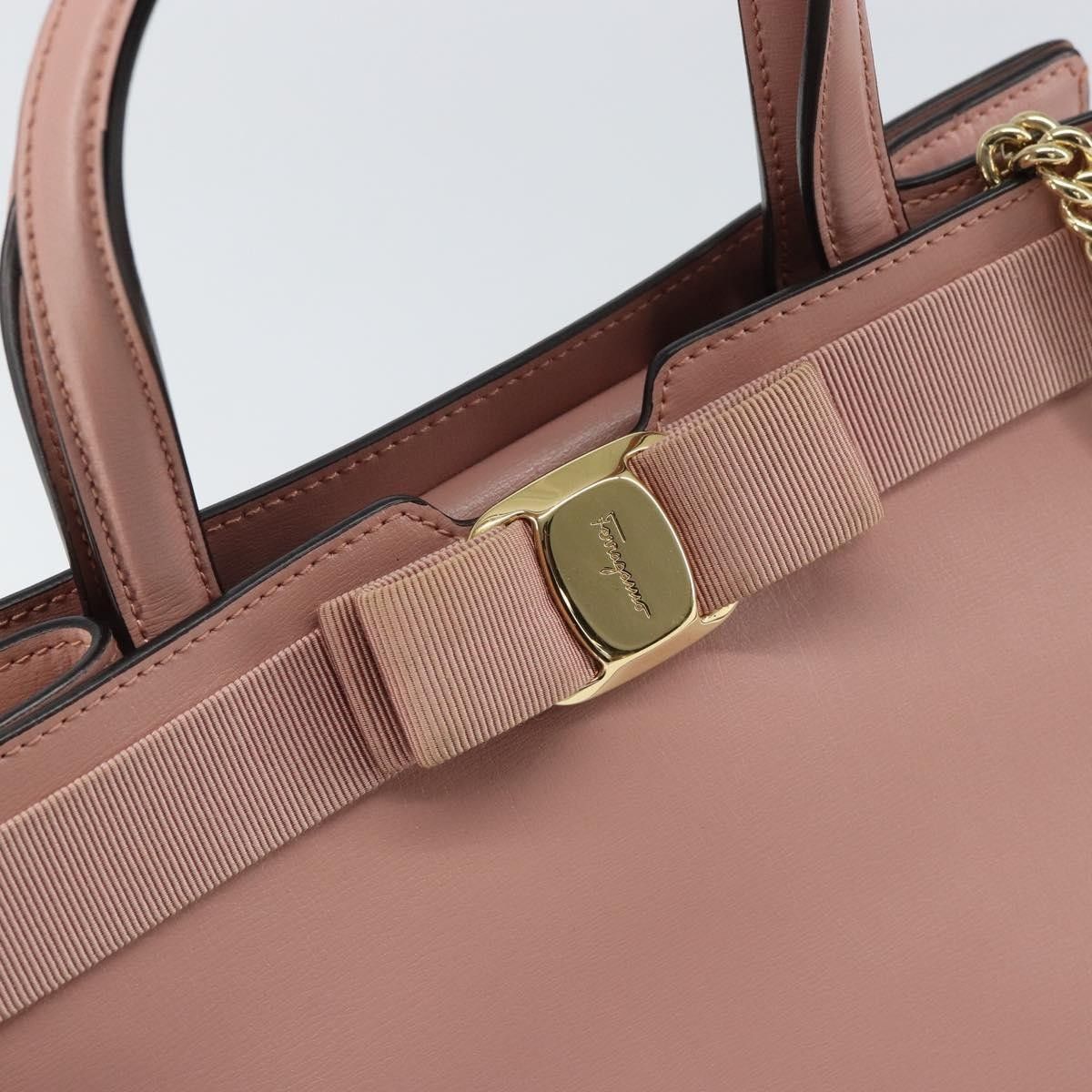 Salvatore Ferragamo Salvatore Ferragamo Vara Bow Top Handle Convertible Tote Size ONE SIZE - 13 Thumbnail