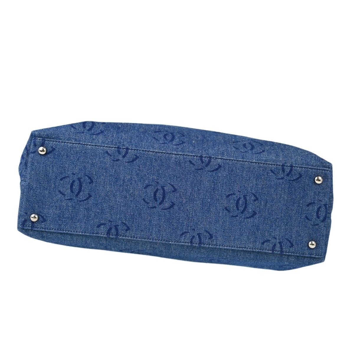 Chanel Chanel Vintage CC Tote Denim Size ONE SIZE - 10 Thumbnail