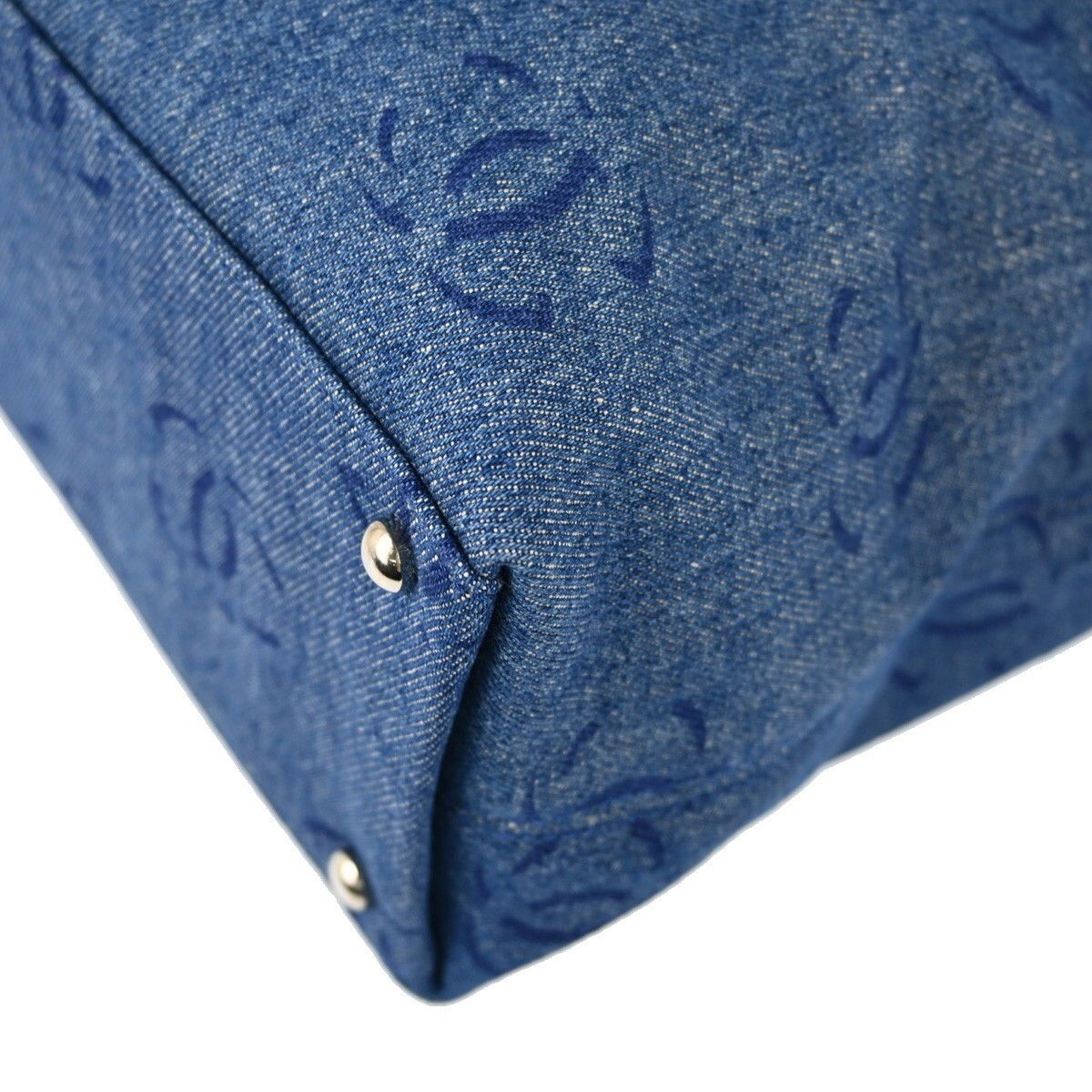 Chanel Chanel Vintage CC Tote Denim Size ONE SIZE - 6 Thumbnail