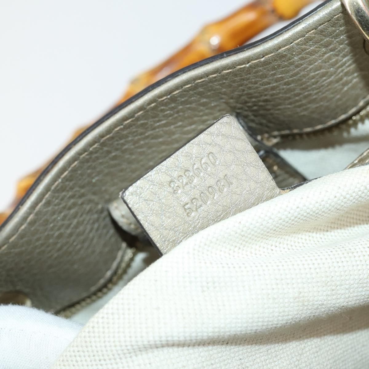 Gucci Gucci Bamboo Shopper Tote Leather Size ONE SIZE - 7 Thumbnail