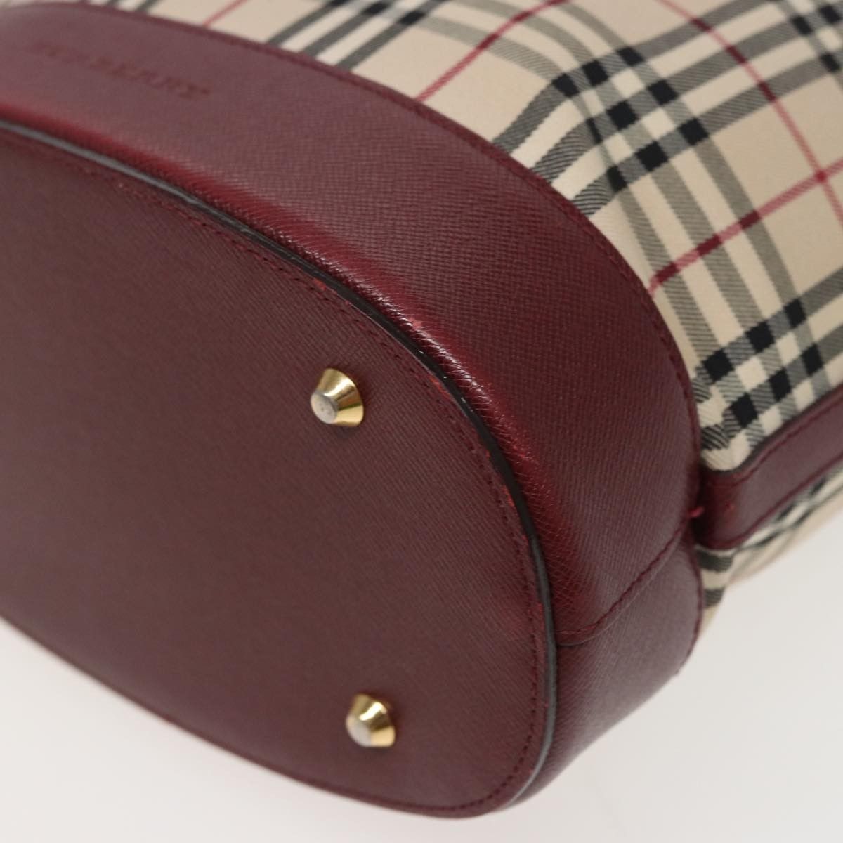 Burberry Burberry Nova Check Tote Canvas and Leather Size ONE SIZE - 8 Thumbnail