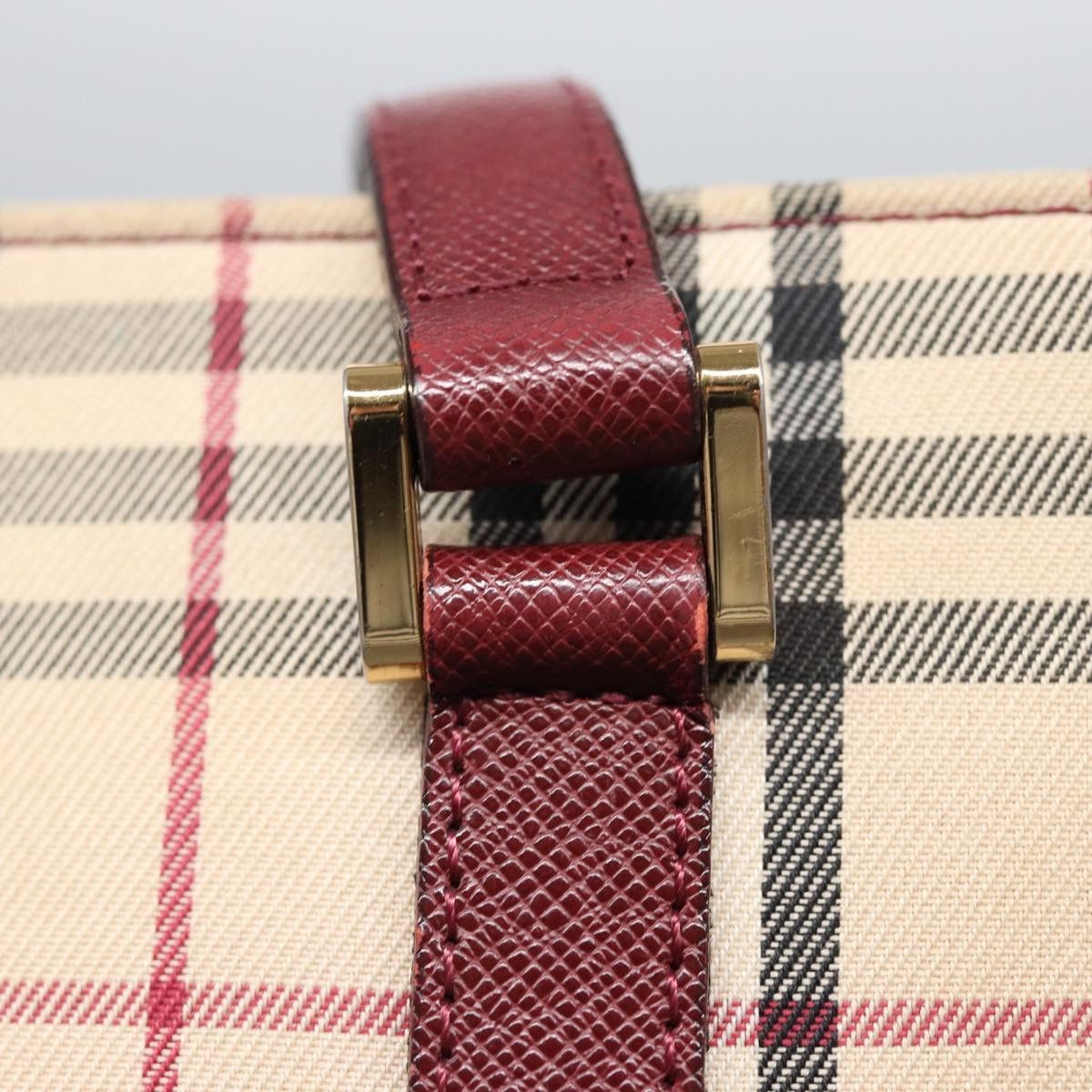 Burberry Burberry Nova Check Tote Canvas and Leather Size ONE SIZE - 17 Thumbnail