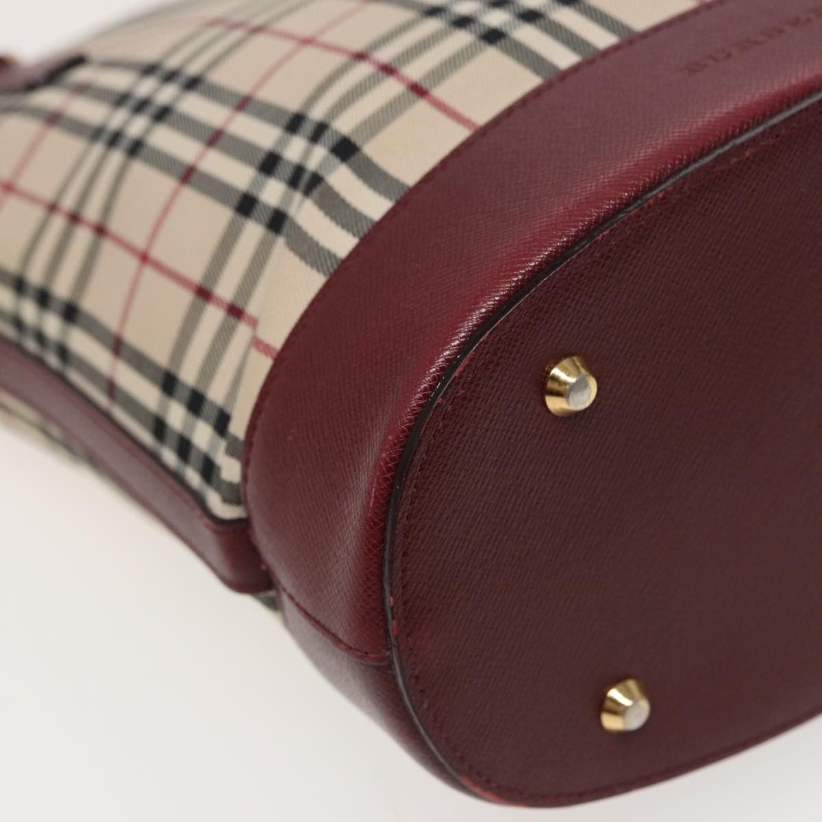 Burberry Burberry Nova Check Tote Canvas and Leather Size ONE SIZE - 9 Thumbnail