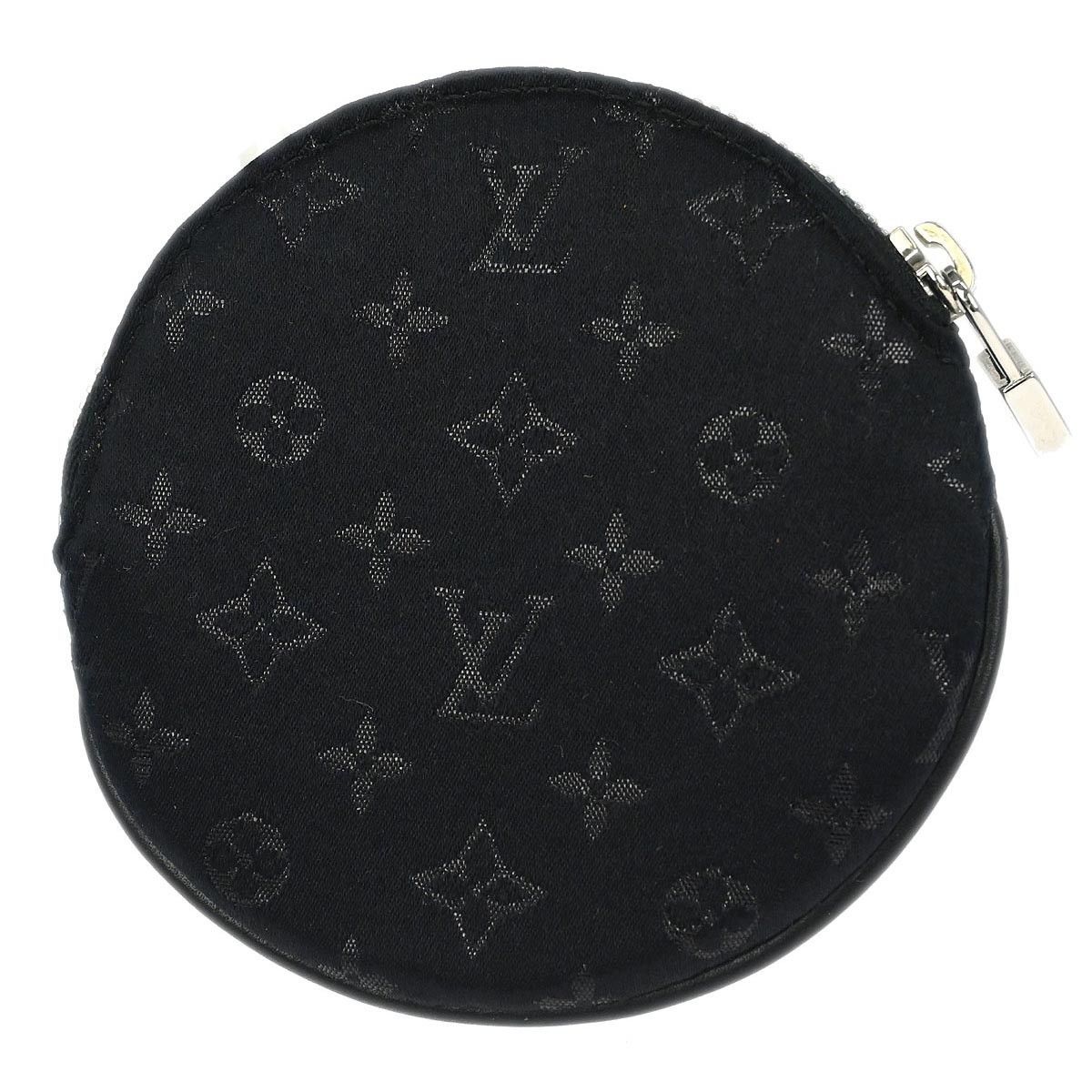 Louis Vuitton Louis Vuitton Round Coin Purse Limited Edition Monogram Silk Size ONE SIZE - 2 Thumbnail