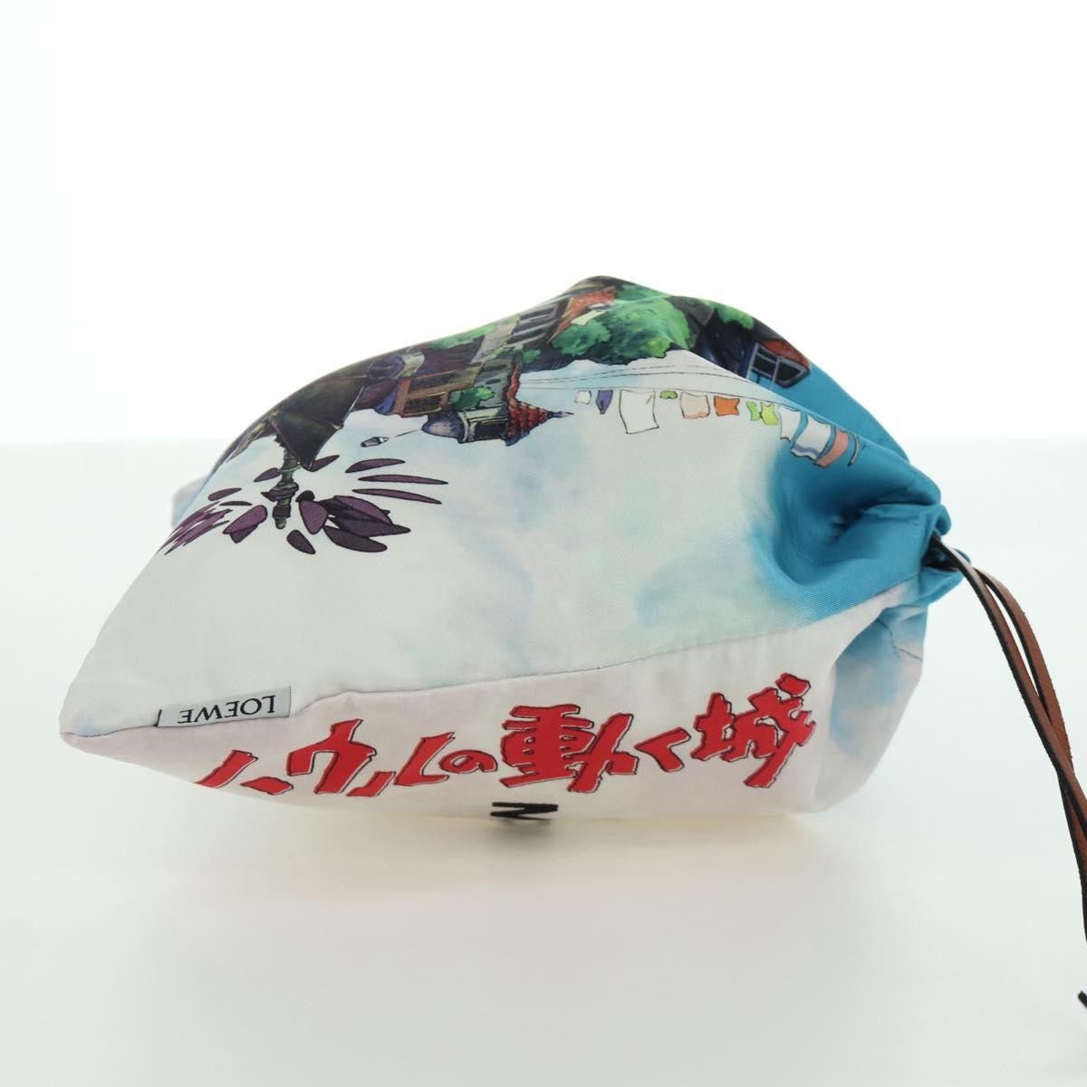 Loewe Loewe Paula Drawstring Pouch Printed Canvas Size ONE SIZE - 4 Thumbnail