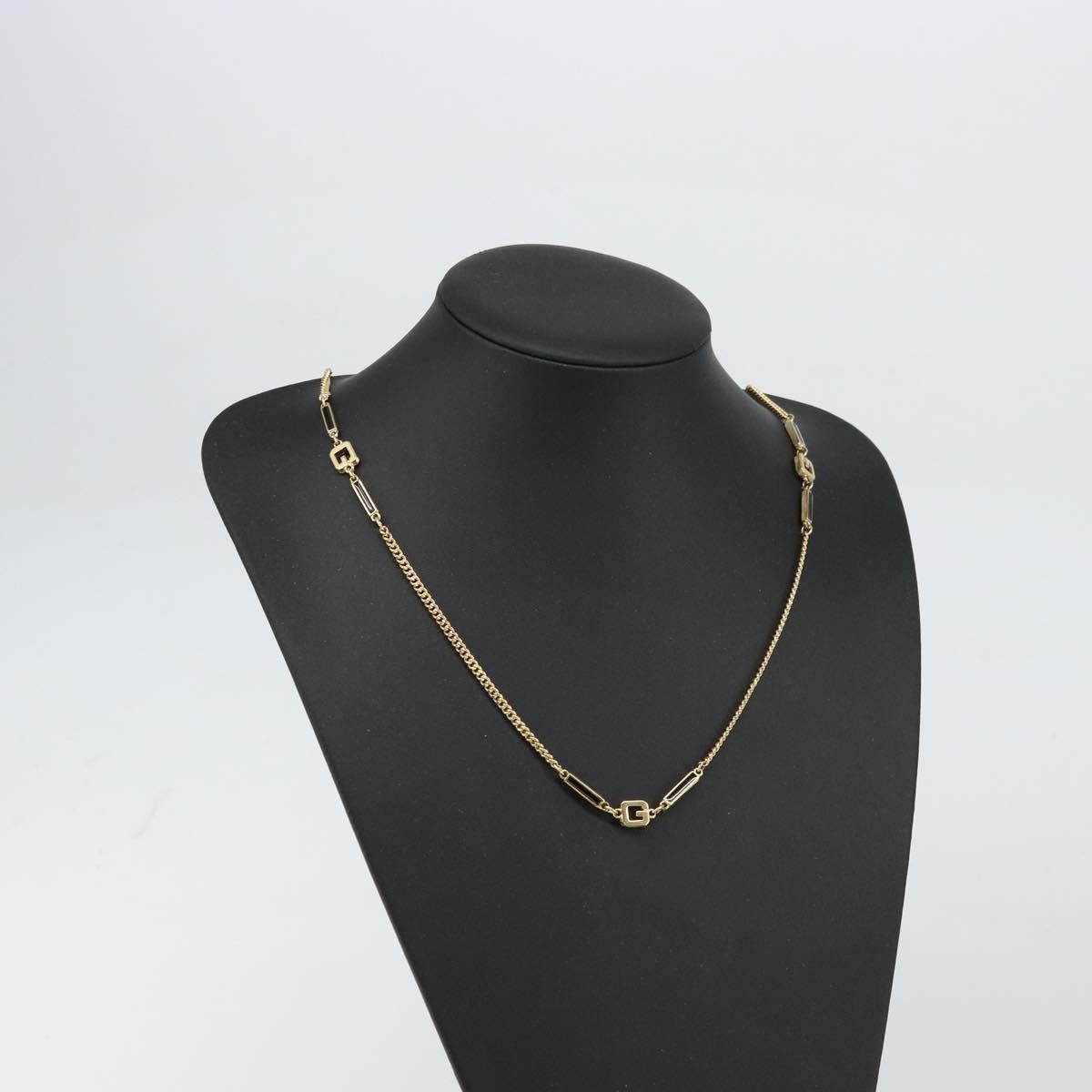 Givenchy Givenchy Logo G Necklace Metal Size ONE SIZE - 8 Thumbnail