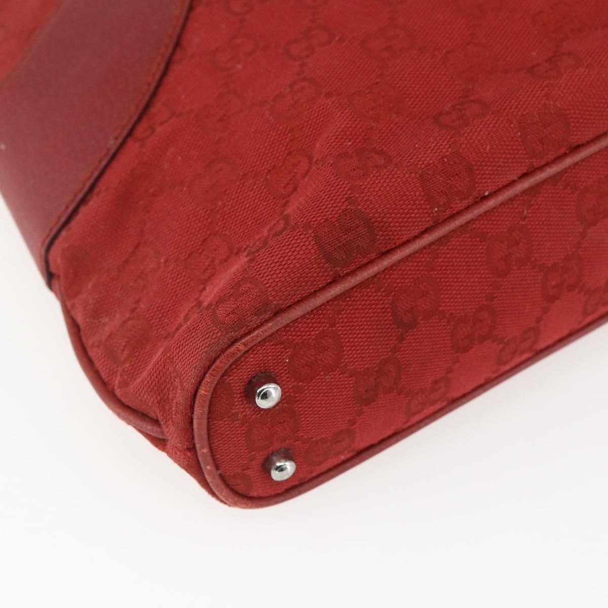Gucci Gucci Vintage Ring Tote GG Canvas with Leather Size ONE SIZE - 8 Thumbnail