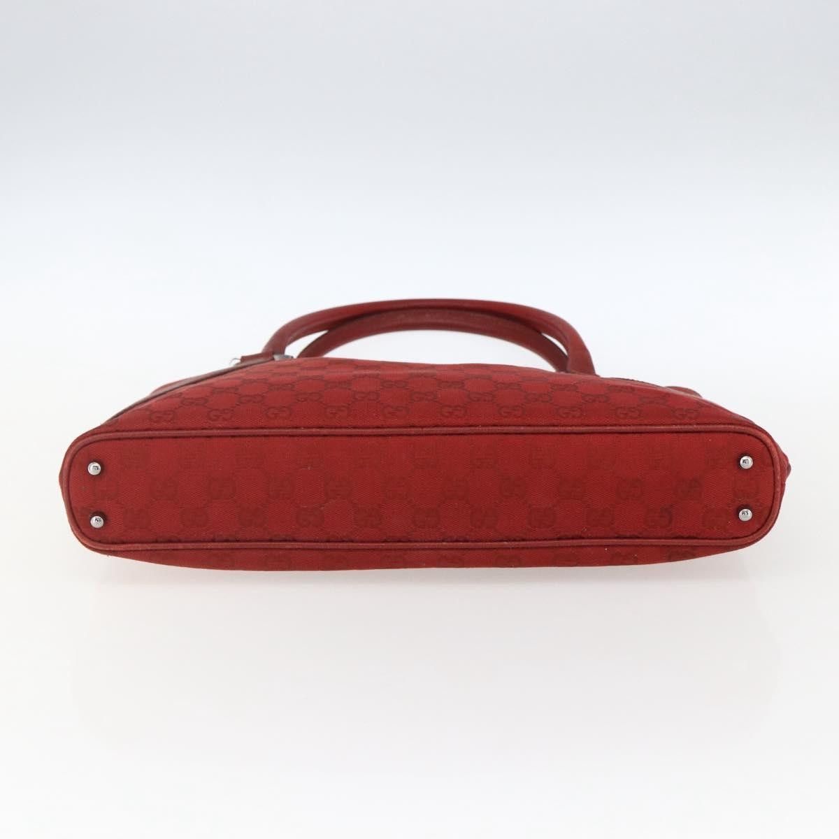 Gucci Gucci Vintage Ring Tote GG Canvas with Leather Size ONE SIZE - 16 Thumbnail