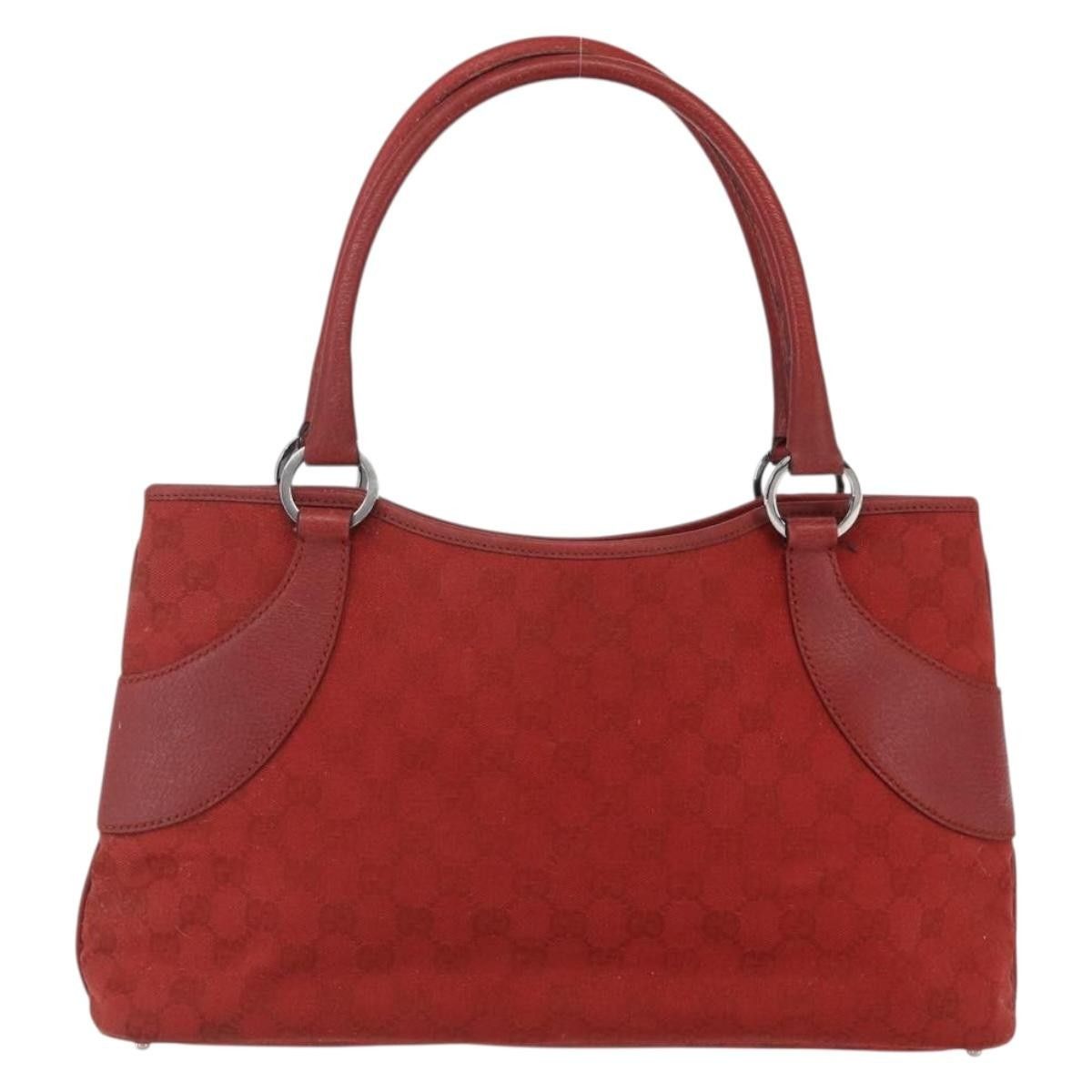 Gucci Gucci Vintage Ring Tote GG Canvas with Leather Size ONE SIZE - 2 Thumbnail