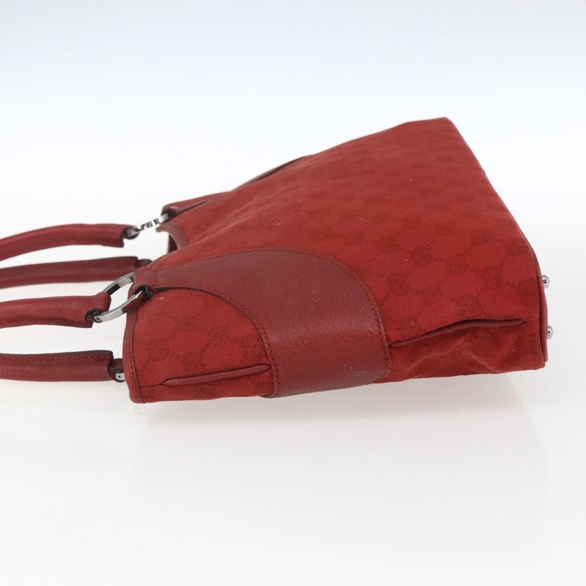 Gucci Gucci Vintage Ring Tote GG Canvas with Leather Size ONE SIZE - 4 Thumbnail