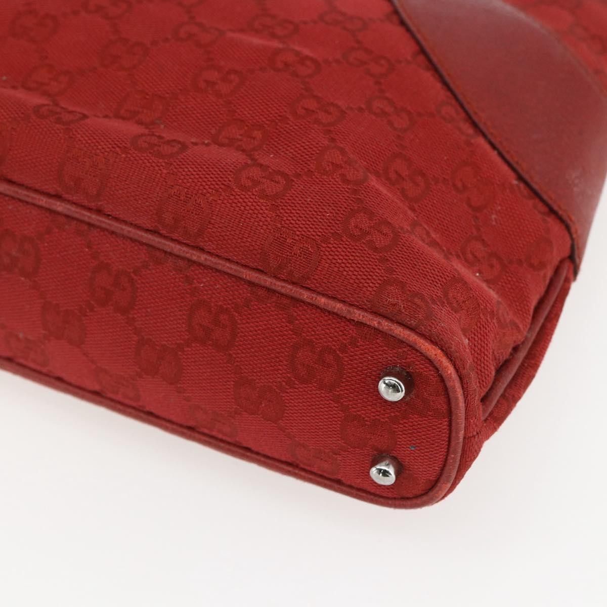 Gucci Gucci Vintage Ring Tote GG Canvas with Leather Size ONE SIZE - 11 Thumbnail