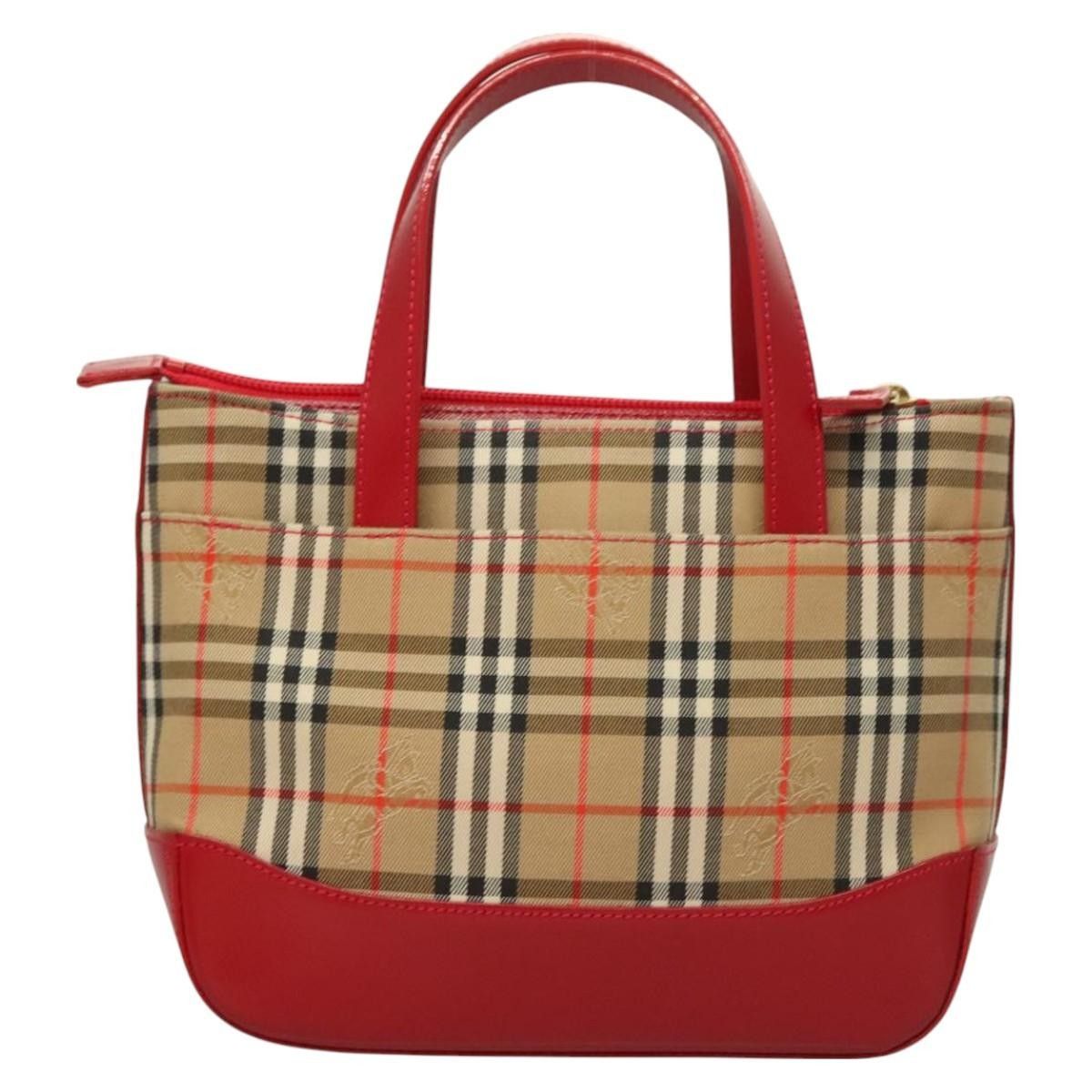 Burberry Burberry Nova Check Nova Check Canvas and leather Size ONE SIZE - 2 Thumbnail
