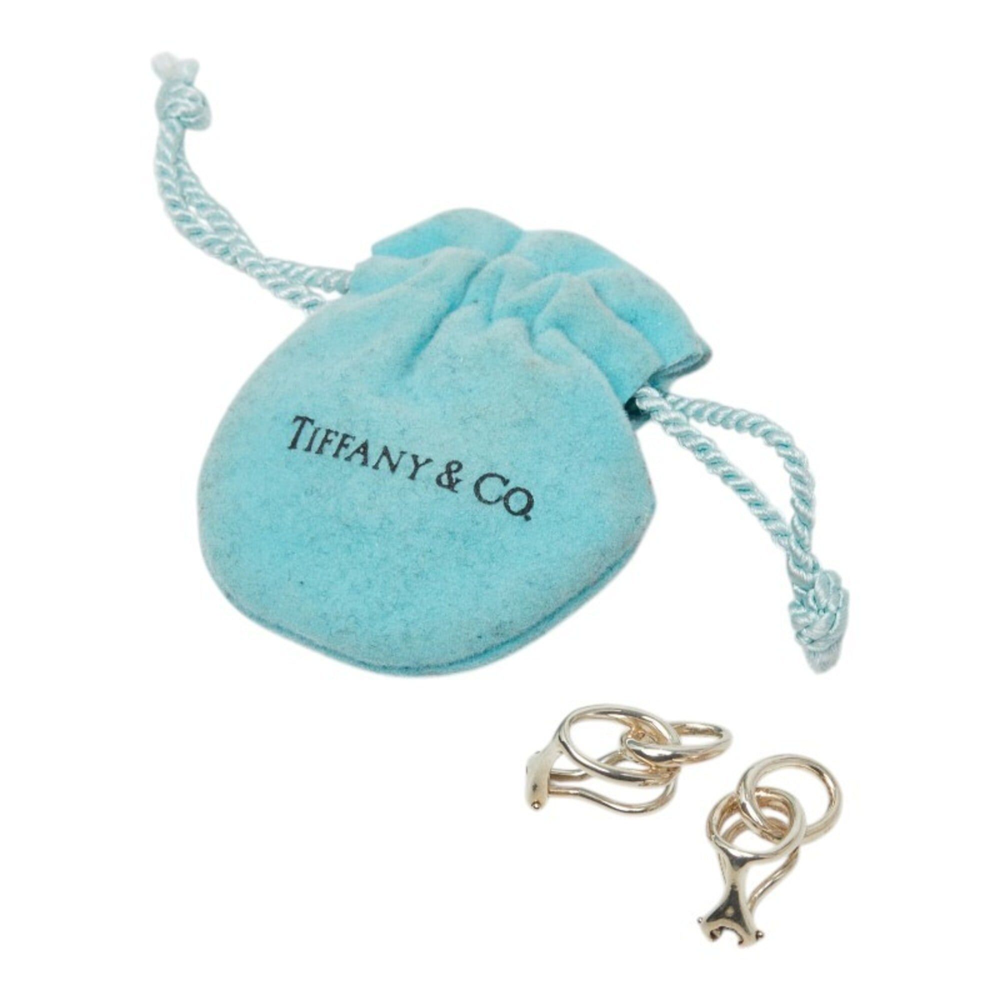 Tiffany & Co. Tiffany & Co. Double Loop Earrings, SV925 Silver, Women's. Size ONE SIZE - 6 Thumbnail