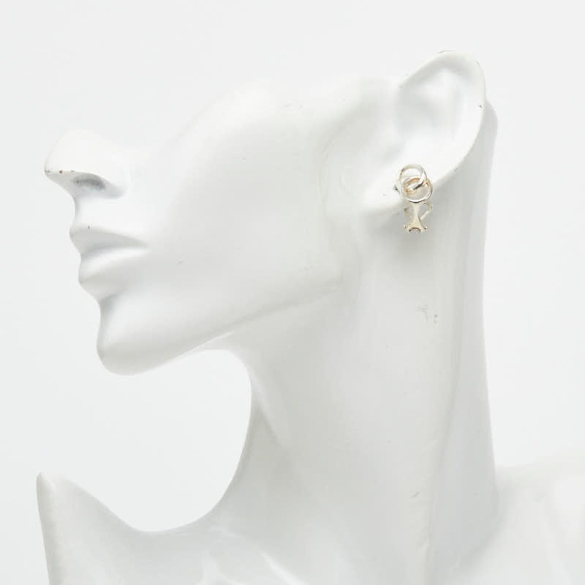 Tiffany & Co. Tiffany & Co. Double Loop Earrings, SV925 Silver, Women's. Size ONE SIZE - 5 Thumbnail
