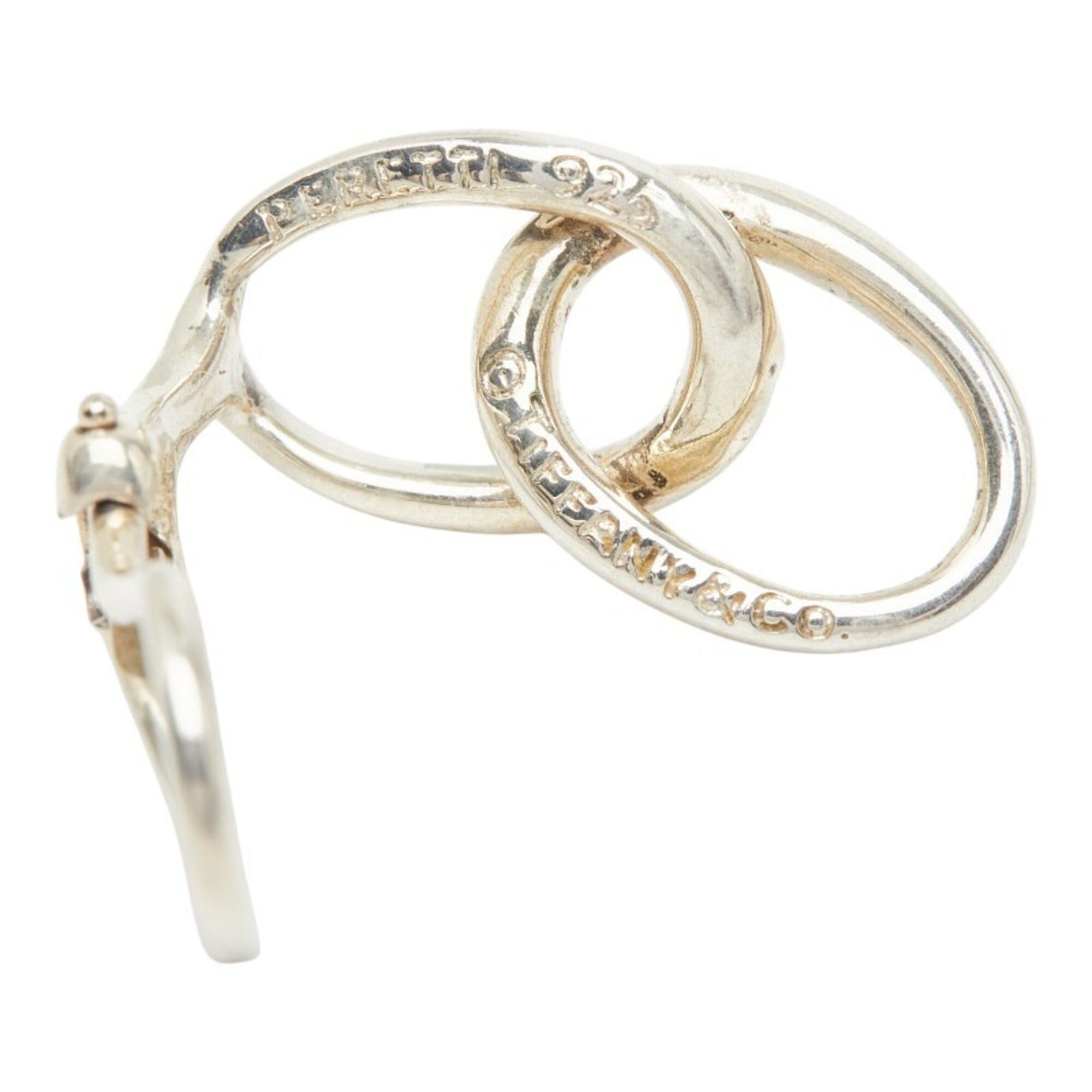 Tiffany & Co. Tiffany & Co. Double Loop Earrings, SV925 Silver, Women's. Size ONE SIZE - 4 Thumbnail