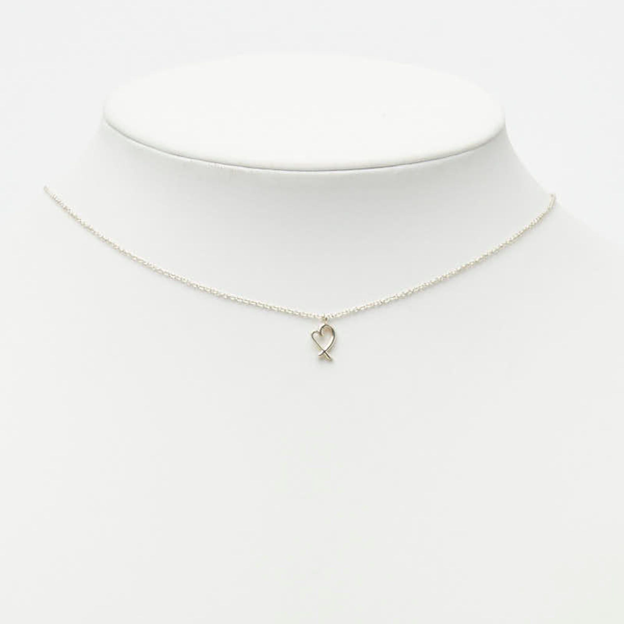 Tiffany & Co. Tiffany & Co. Loving Heart Necklace, SV925 Silver, Women's. Size ONE SIZE - 7 Thumbnail