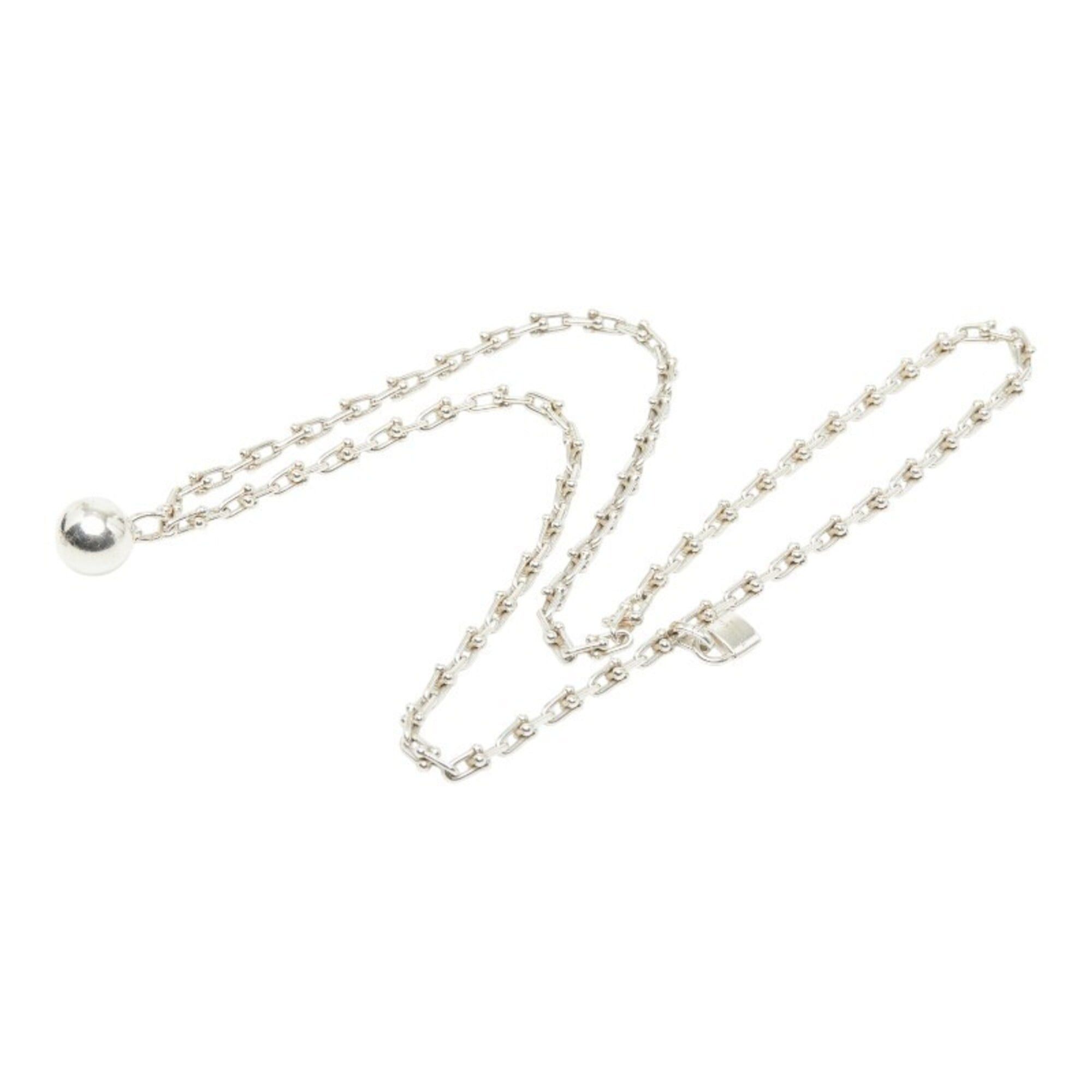 Tiffany & Co. Tiffany HardWear Wrap Necklace, SV925 Silver, Women's, TIFFANY&Co. Size ONE SIZE - 4 Thumbnail