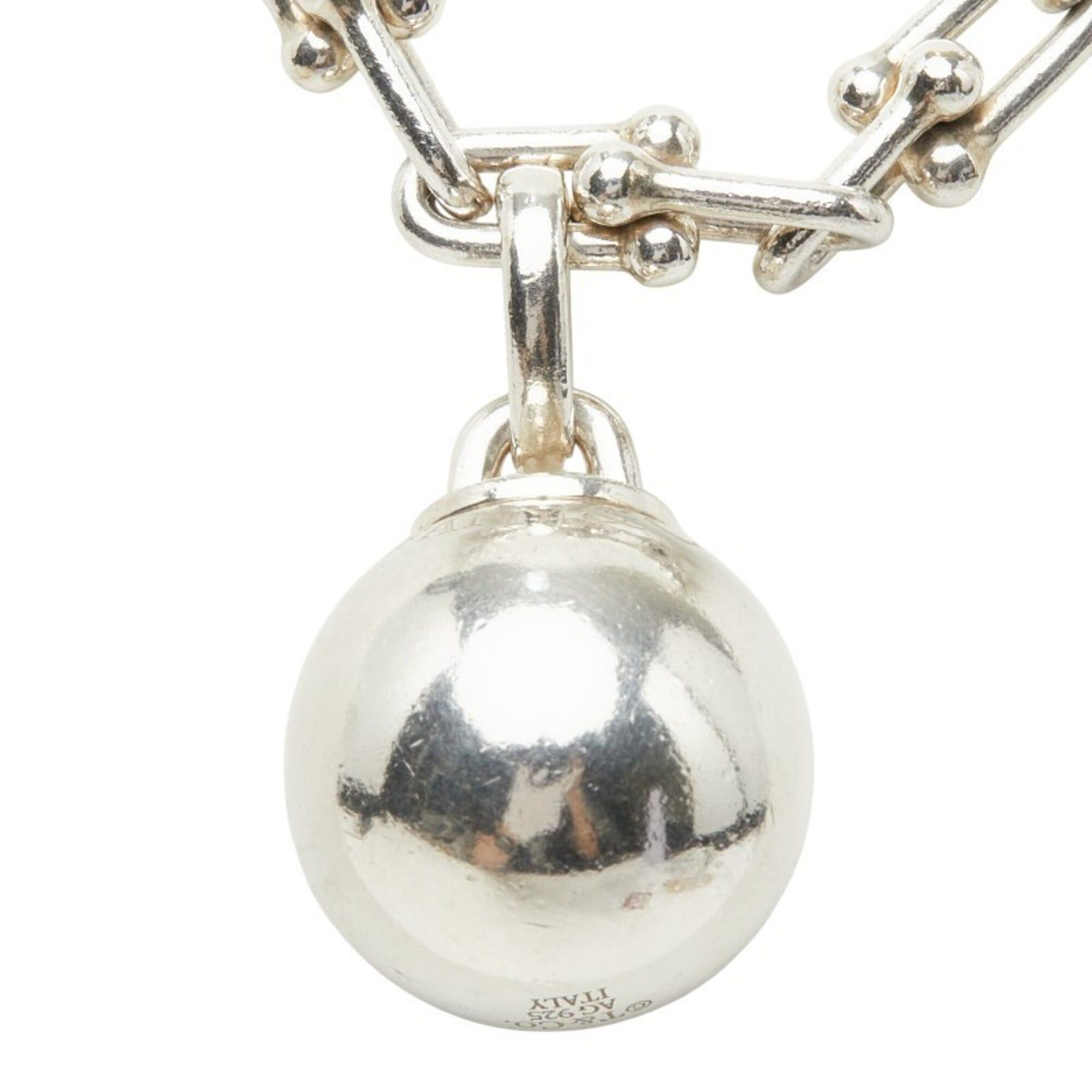 Tiffany & Co. Tiffany HardWear Wrap Necklace, SV925 Silver, Women's, TIFFANY&Co. Size ONE SIZE - 3 Thumbnail