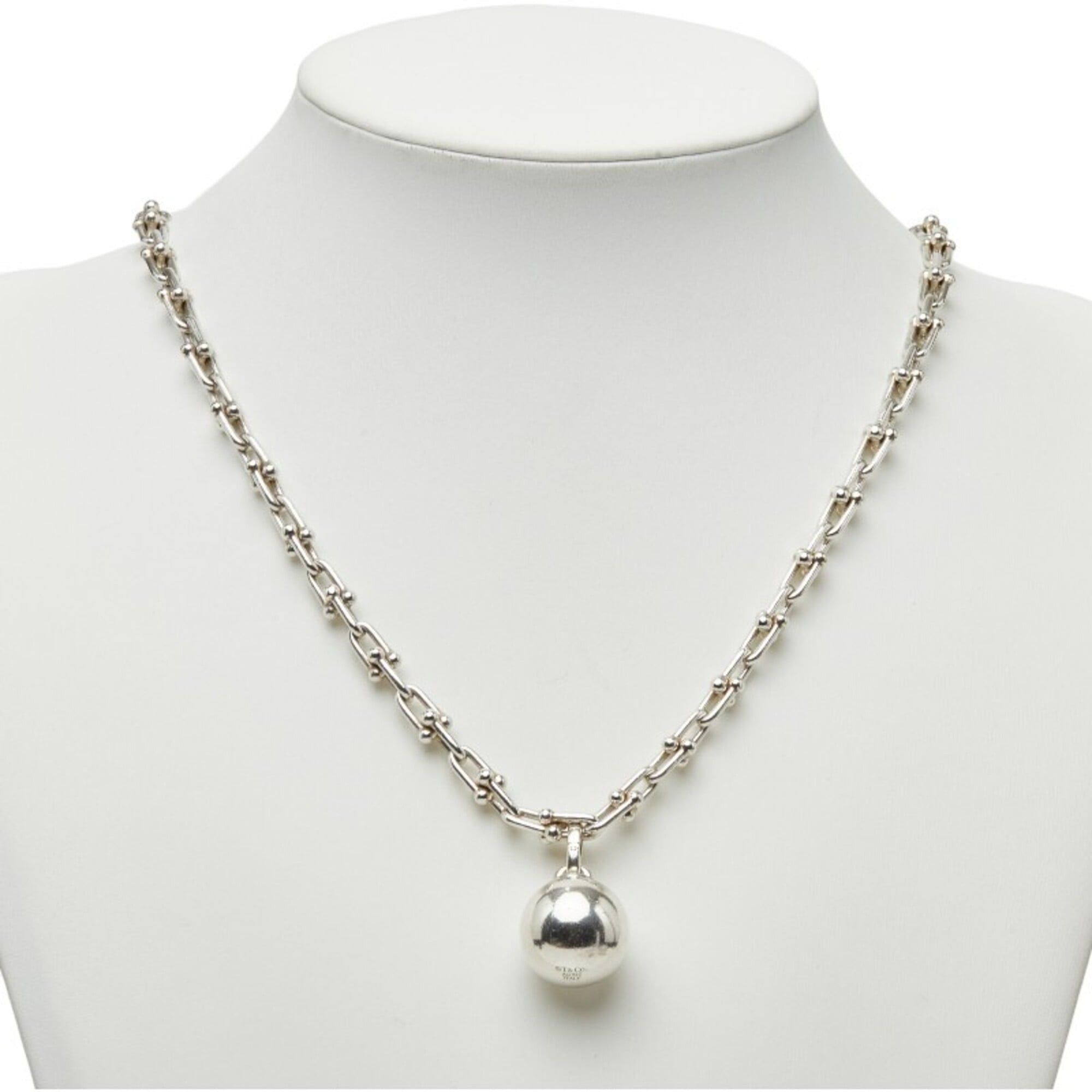 Tiffany & Co. Tiffany HardWear Wrap Necklace, SV925 Silver, Women's, TIFFANY&Co. Size ONE SIZE - 9 Thumbnail