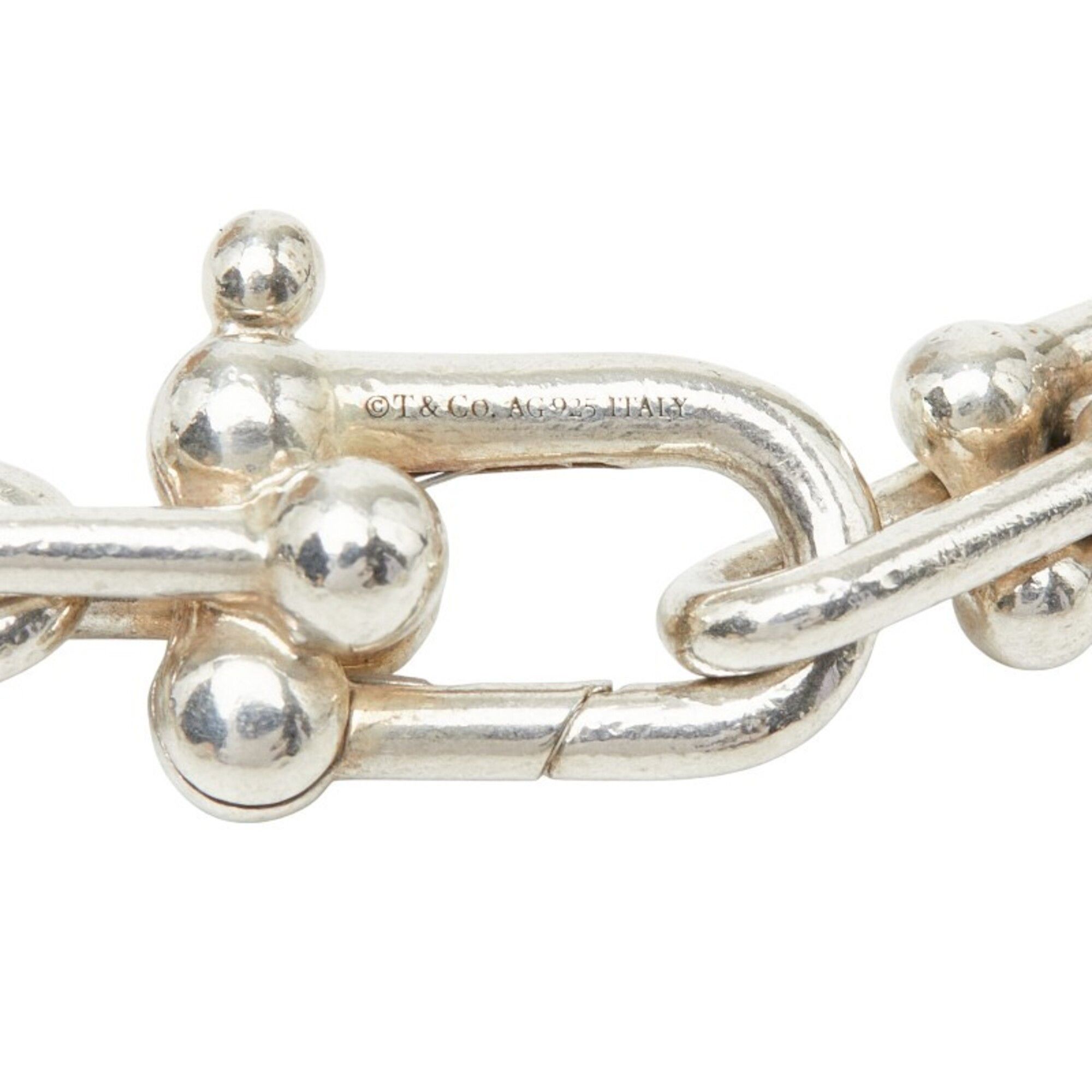 Tiffany & Co. Tiffany HardWear Wrap Necklace, SV925 Silver, Women's, TIFFANY&Co. Size ONE SIZE - 5 Thumbnail