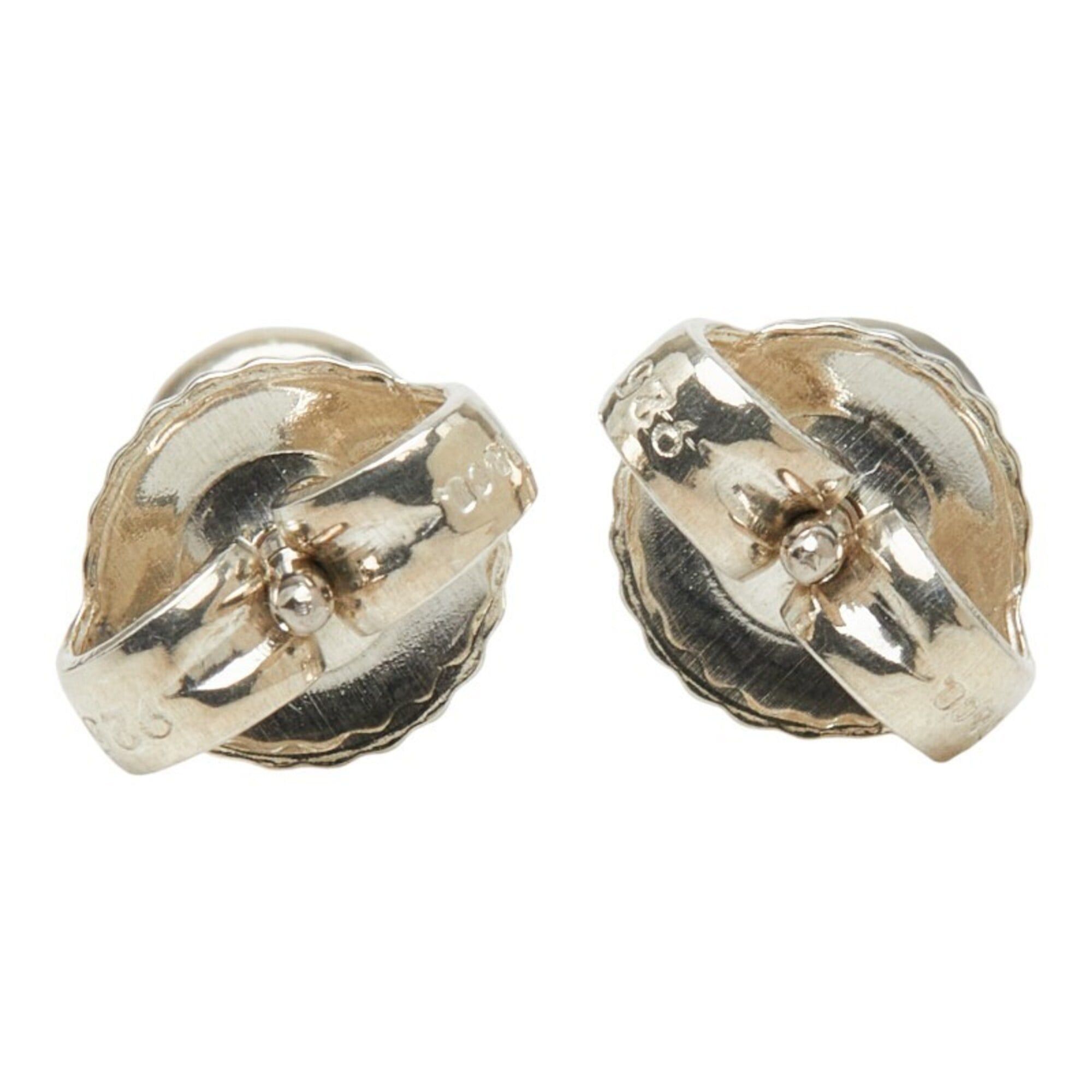 Tiffany & Co. Tiffany & Co. SV925 Silver Pink Sapphire Color by the Yard Earrings for Women Size ONE SIZE - 3 Thumbnail