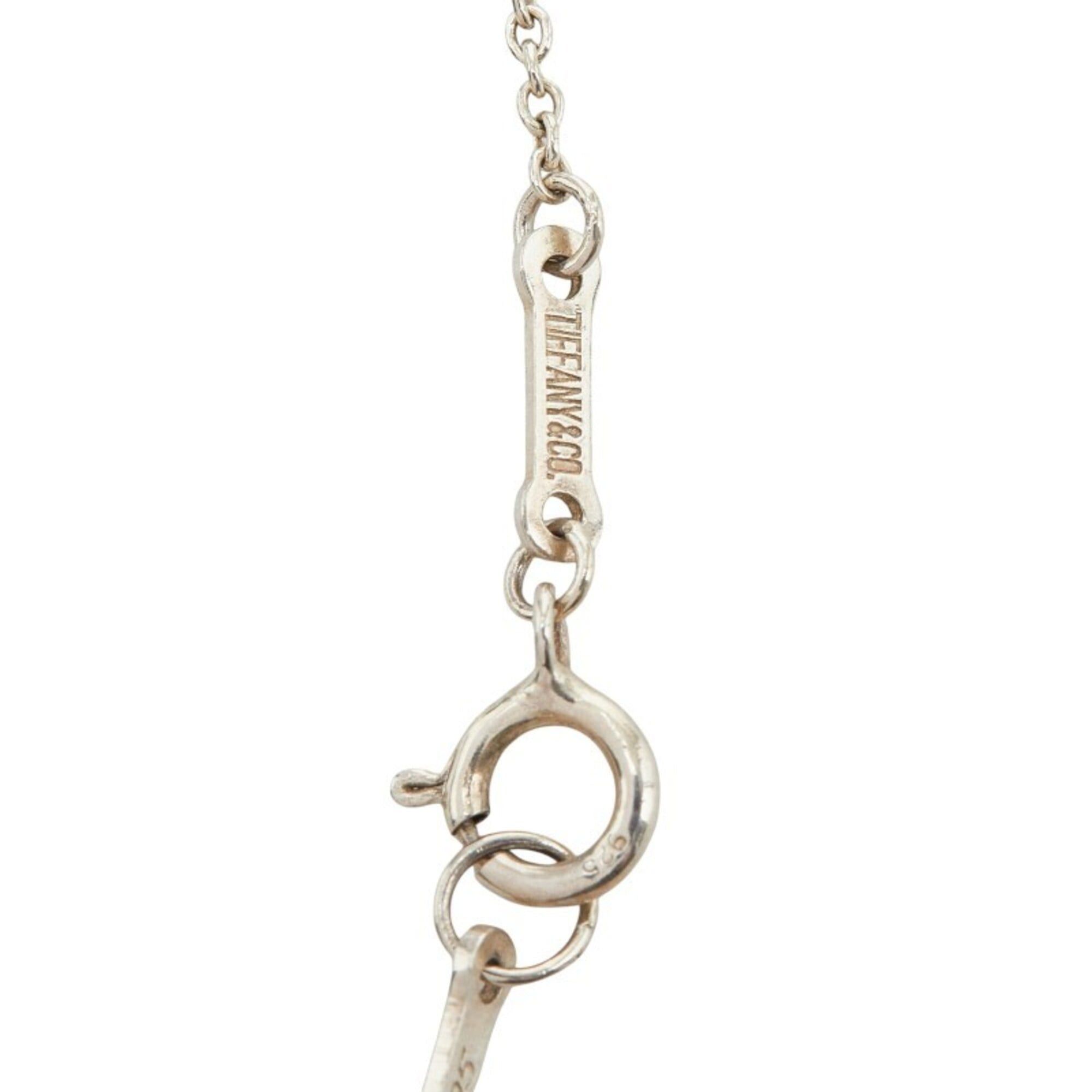 Tiffany & Co. Tiffany & Co. Curved Heart Necklace, SV925 Silver, Women's. Size ONE SIZE - 6 Thumbnail
