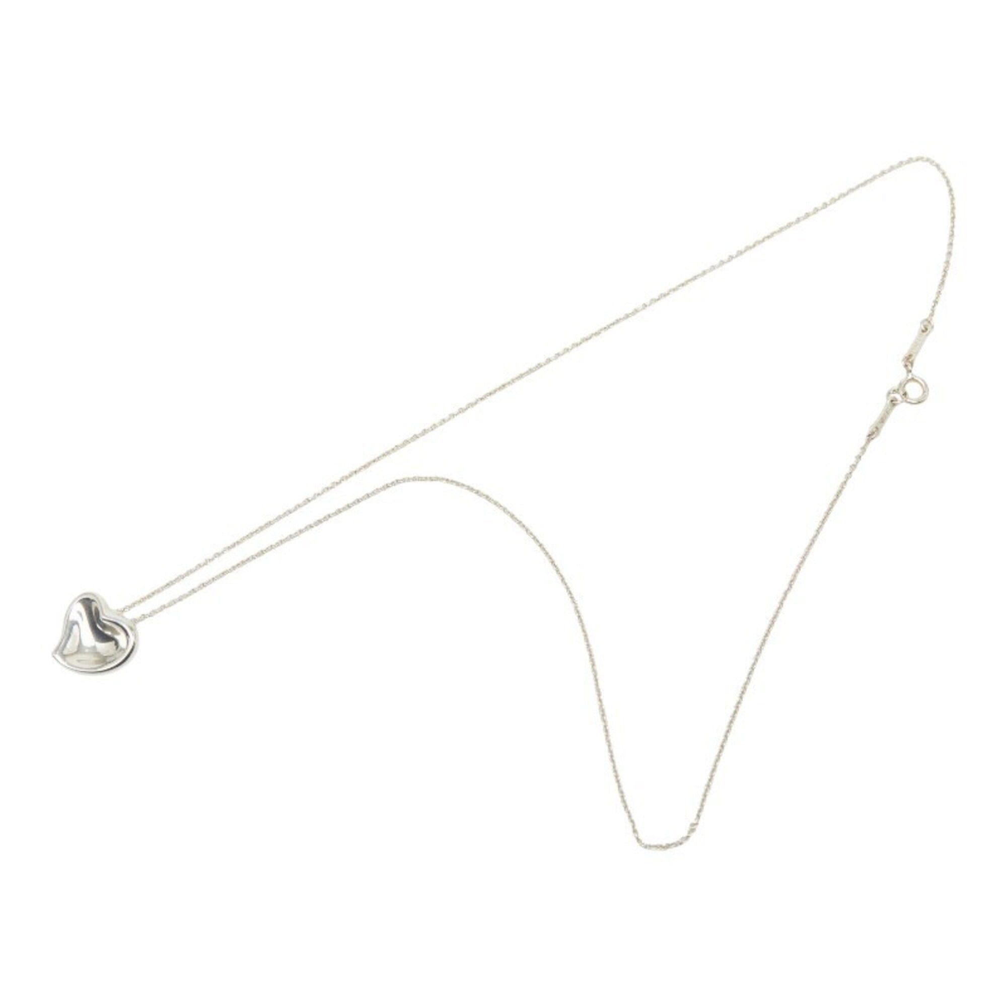 Tiffany & Co. Tiffany & Co. Curved Heart Necklace, SV925 Silver, Women's. Size ONE SIZE - 4 Thumbnail