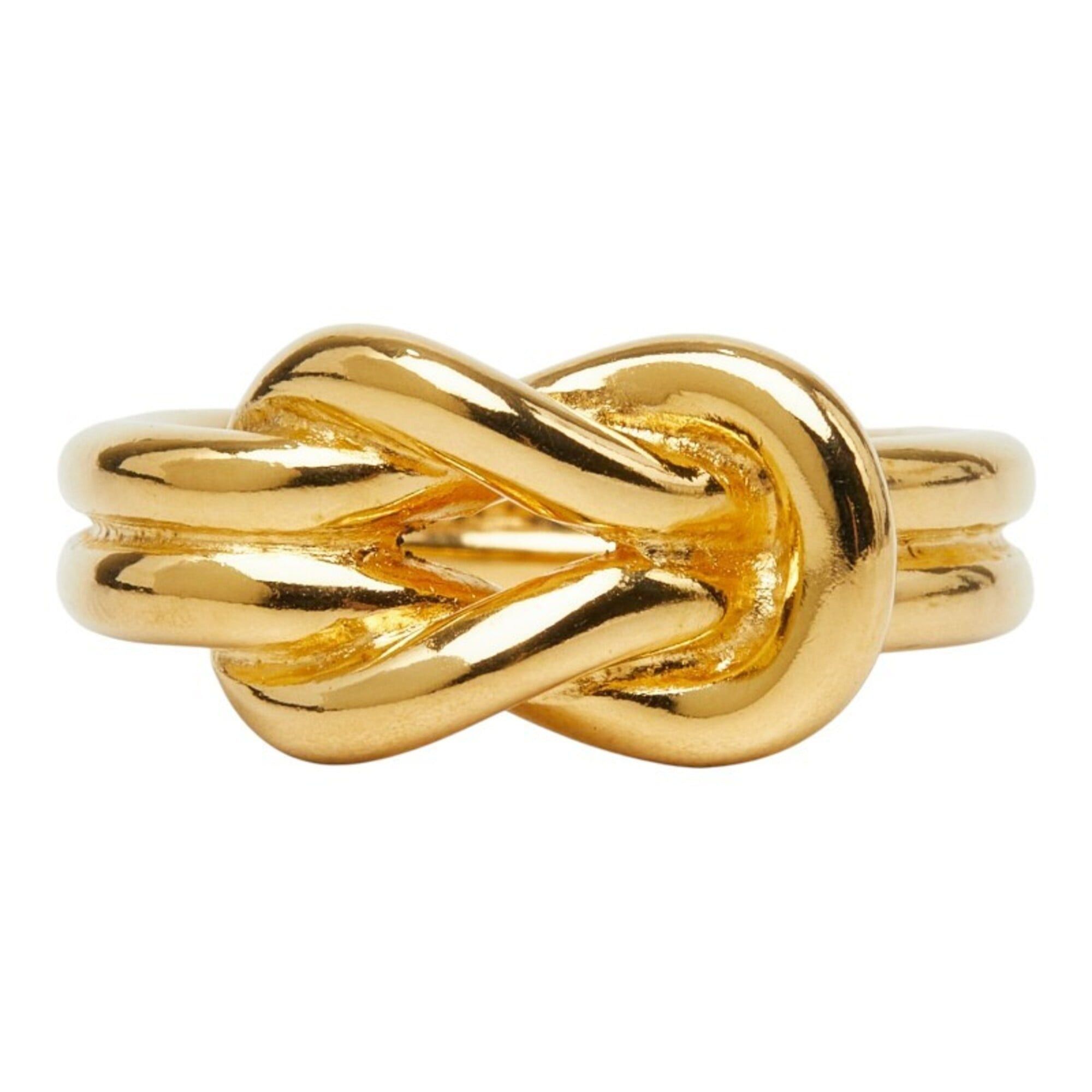 Hermes Hermes Atame Scarf Muffler Ring Gold Plated Women's HERMES Size ONE SIZE - 3 Thumbnail