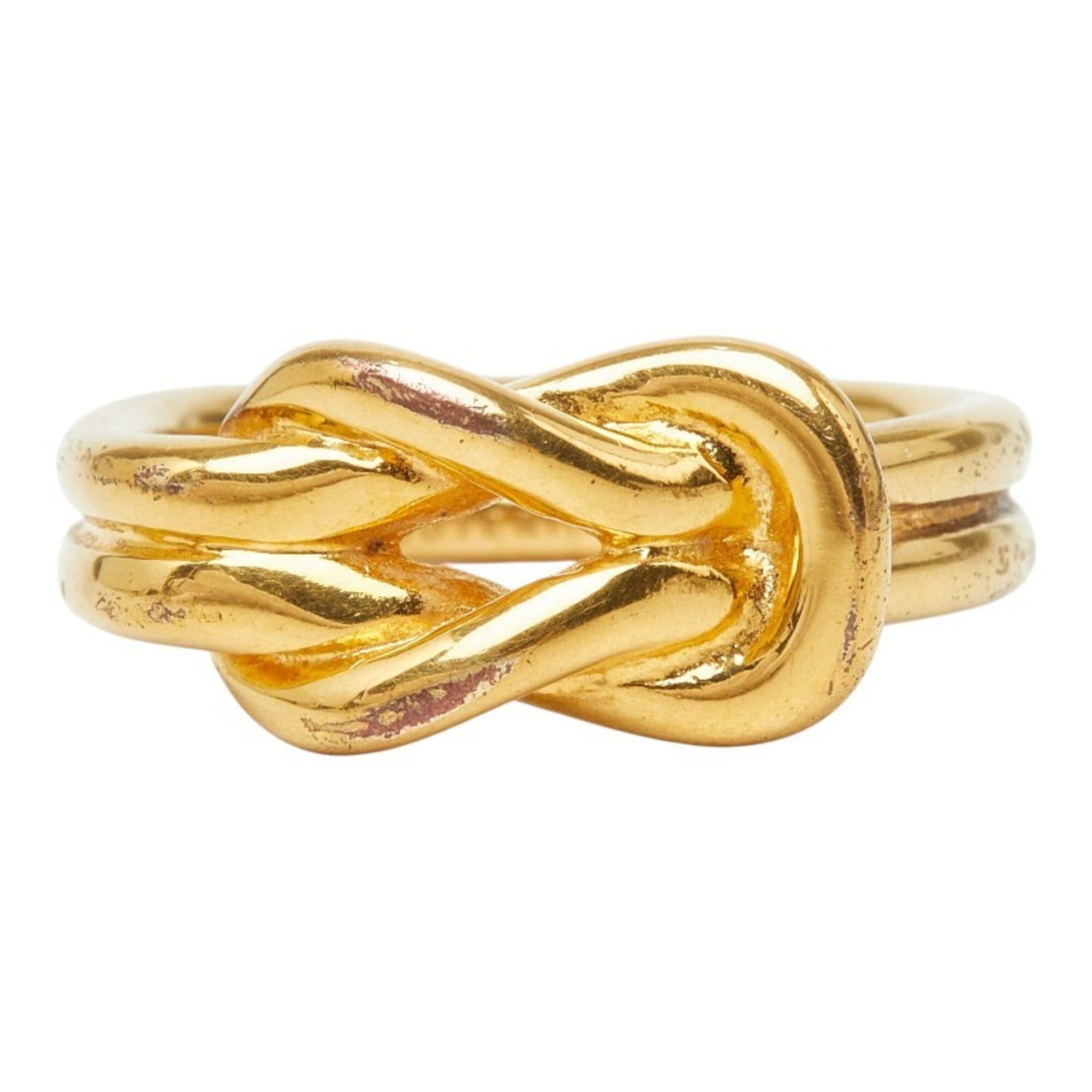 Hermes Hermes Atame Scarf Muffler Ring Gold Plated Women's HERMES Size ONE SIZE - 2 Thumbnail