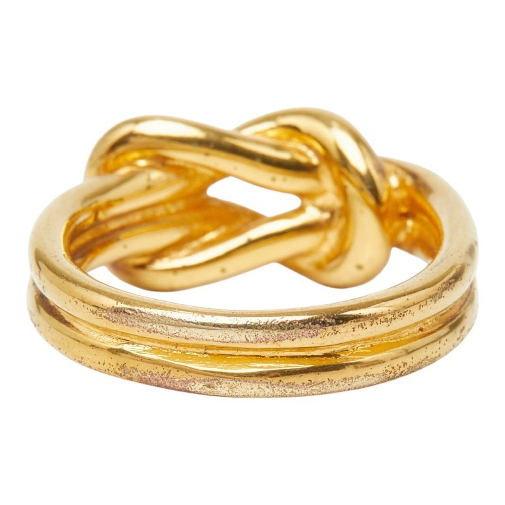 Hermes Hermes Atame Scarf Muffler Ring Gold Plated Women's HERMES Size ONE SIZE - 4 Thumbnail