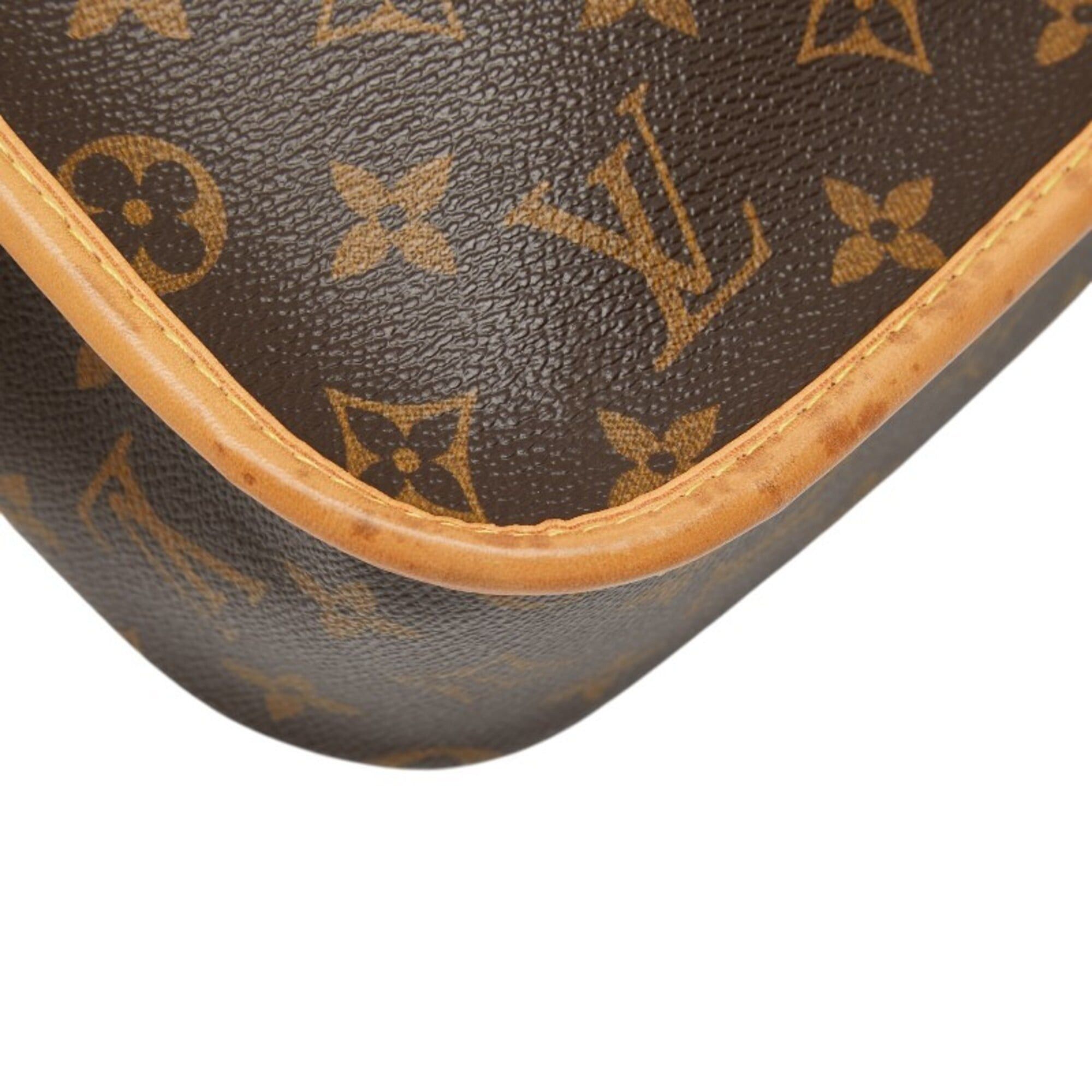 Louis Vuitton Louis Vuitton Monogram Sologne Shoulder Bag M42250 Brown Leather Women's LOUIS VUITTON Size ONE SIZE - 7 Thumbnail