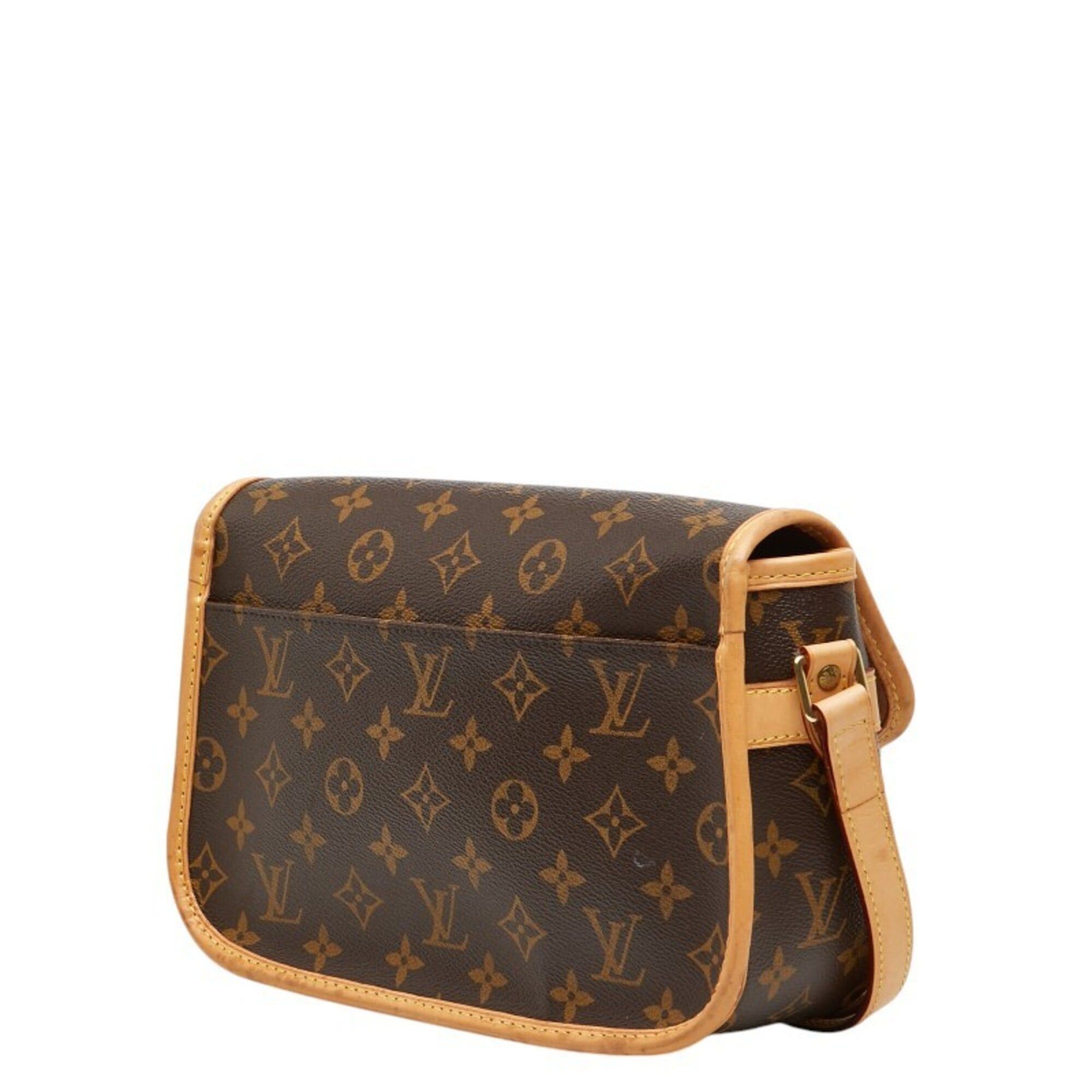 Louis Vuitton Louis Vuitton Monogram Sologne Shoulder Bag M42250 Brown Leather Women's LOUIS VUITTON Size ONE SIZE - 2 Thumbnail