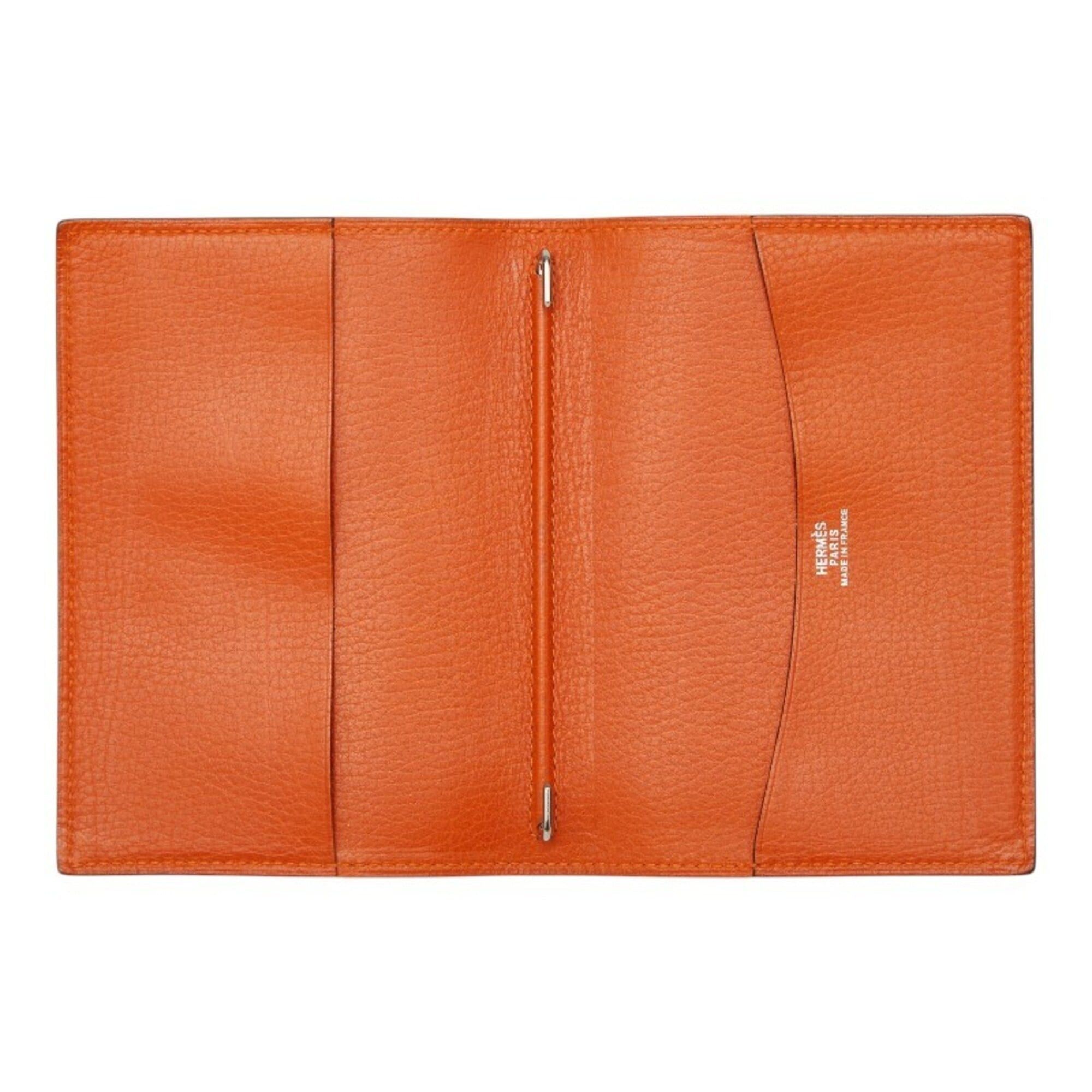 Hermes Hermes Agenda GM Notebook Cover, Red Leather, Women's Size ONE SIZE - 6 Thumbnail