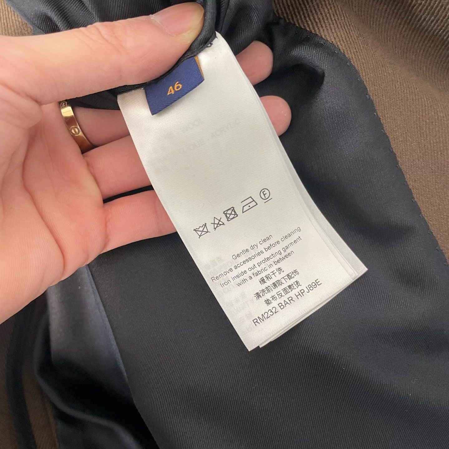 Louis Vuitton Louis Vuitton Embroidered Double-Breasted Blazer Size 36R Size 36R - 5 Thumbnail