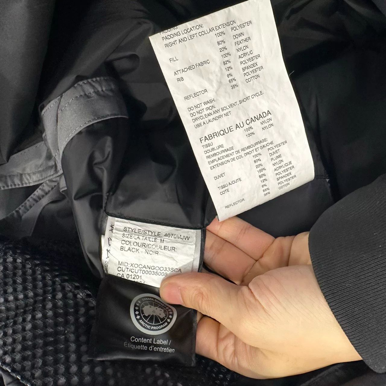 Canada Goose × Junya Watanabe Canada Goose x Junya Watanabe Down Jacket Size M Size US M / EU 48-50 / 2 - 5 Thumbnail